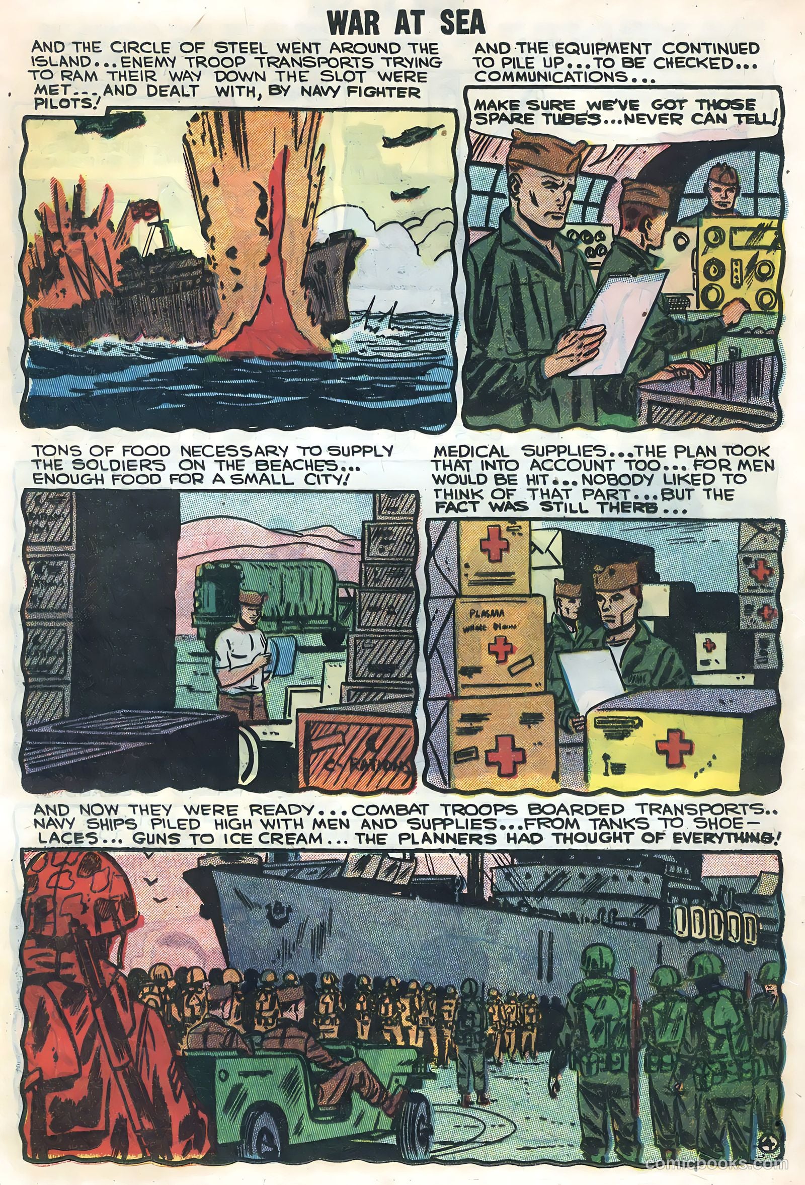 War at Sea #22 (1957) — page 12 of 36
