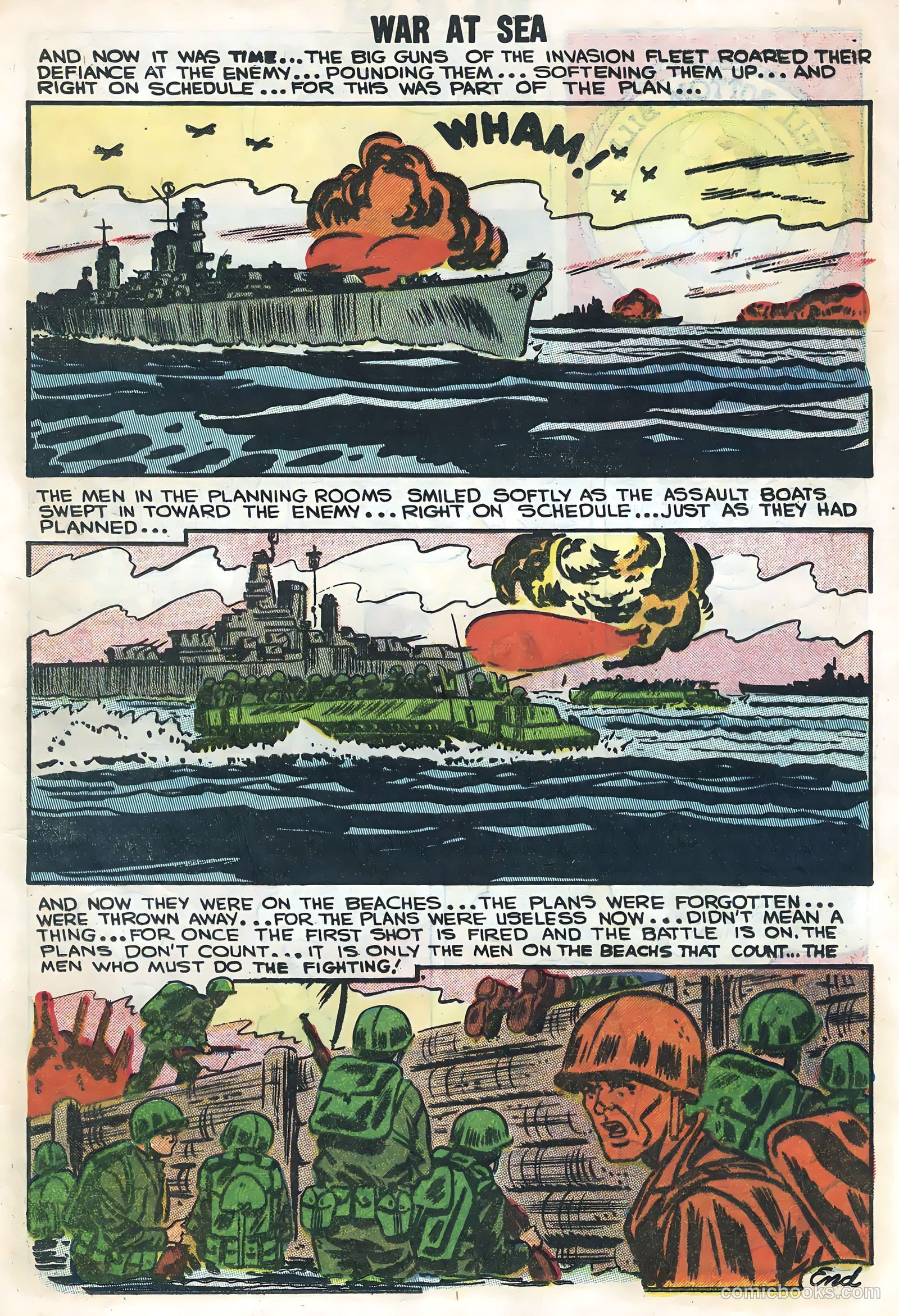 War at Sea #22 (1957) — page 13 of 36