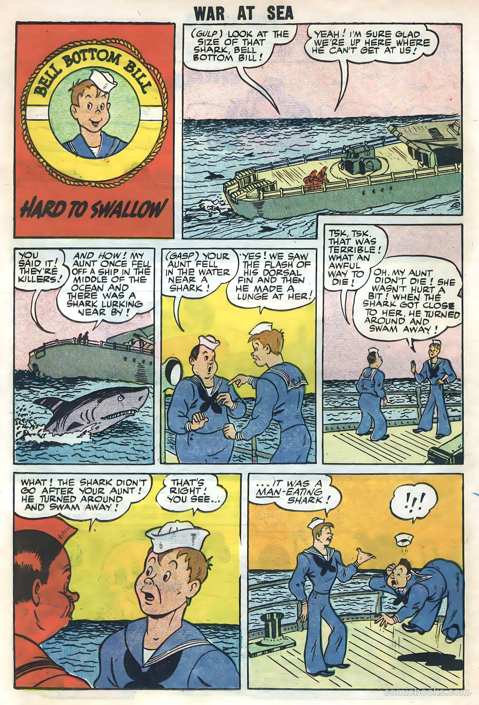 War at Sea #22 (1957) — page 14 of 36