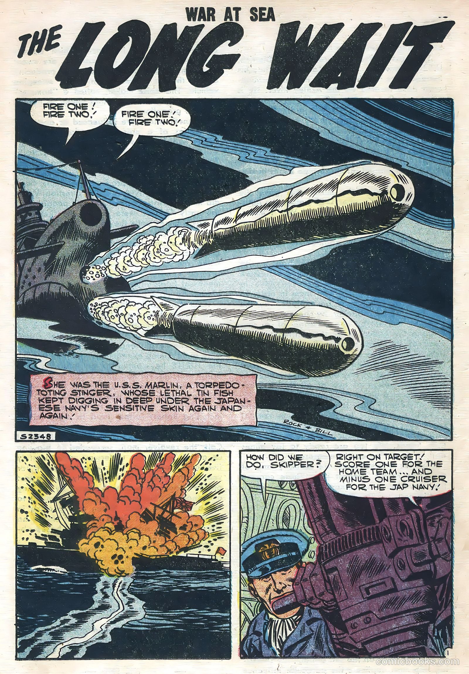 War at Sea #22 (1957) — page 18 of 36