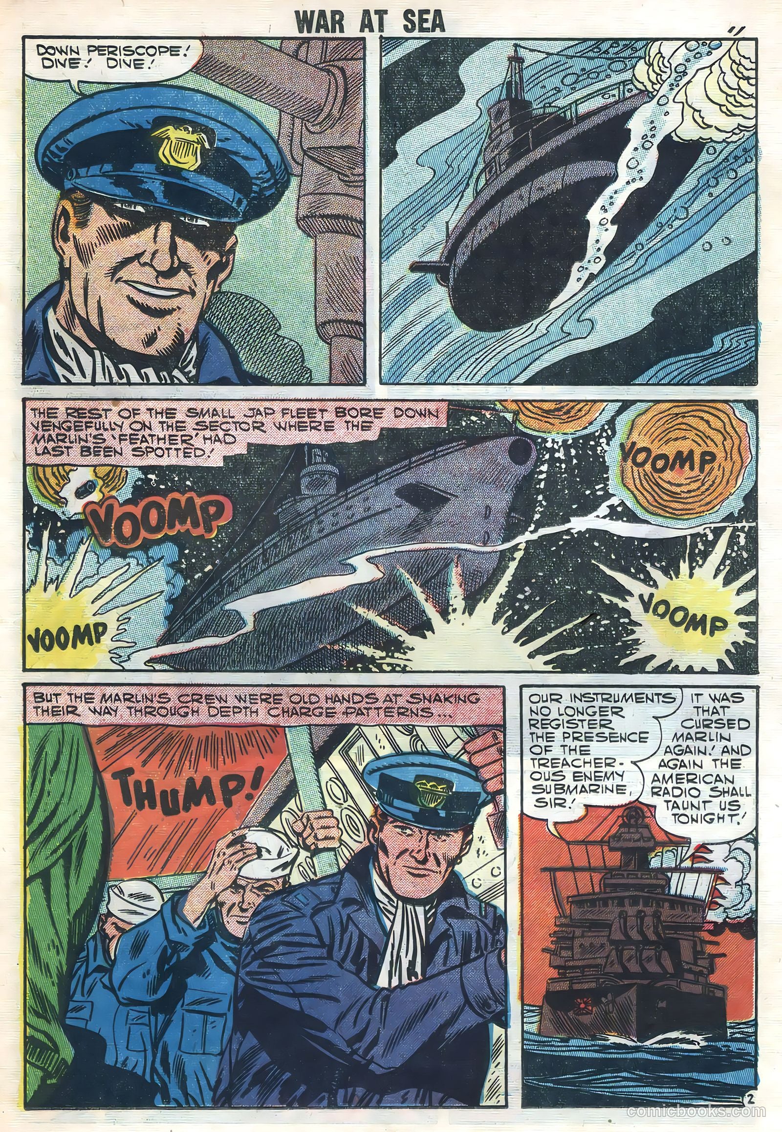 War at Sea #22 (1957) — page 19 of 36