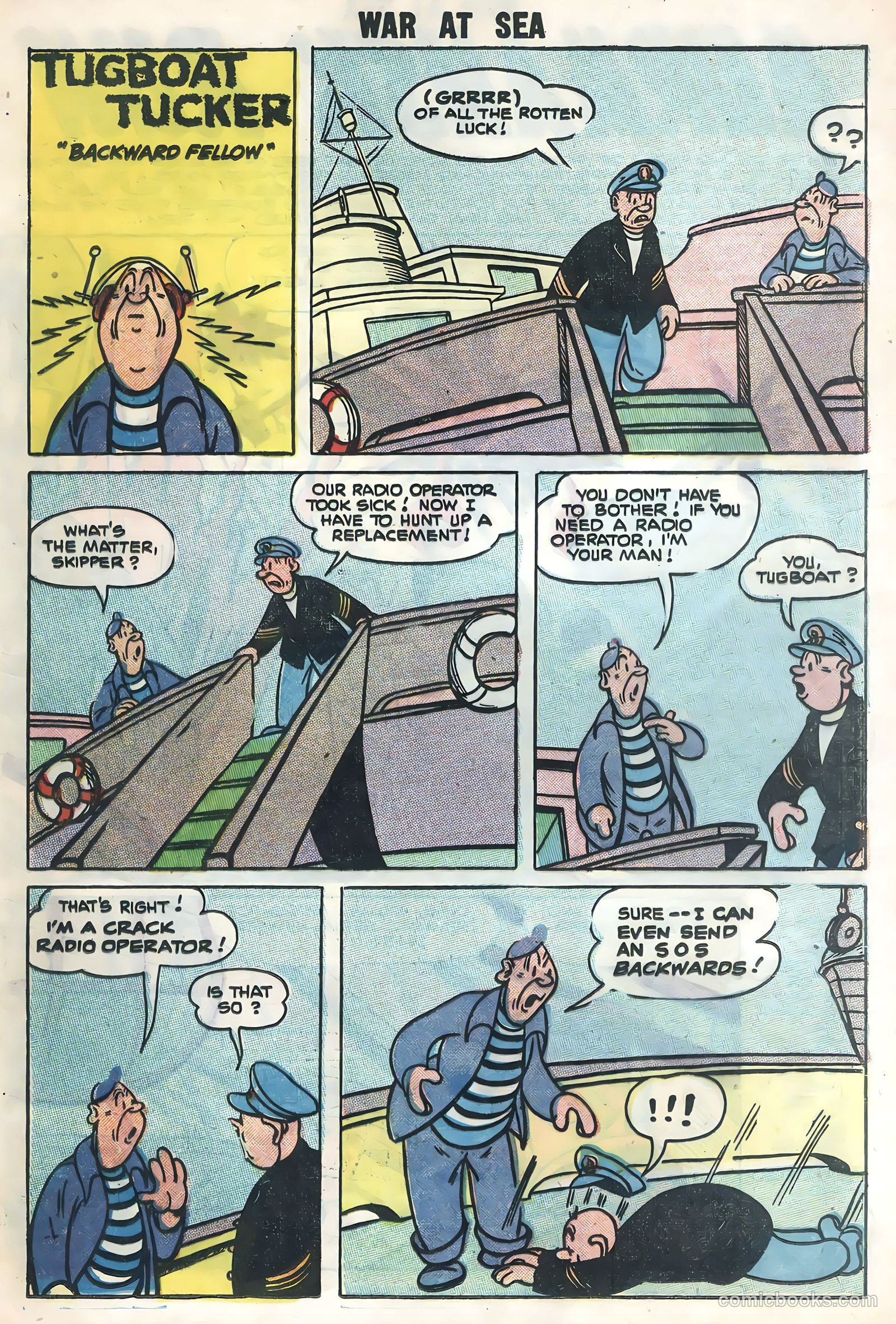War at Sea #22 (1957) — page 25 of 36