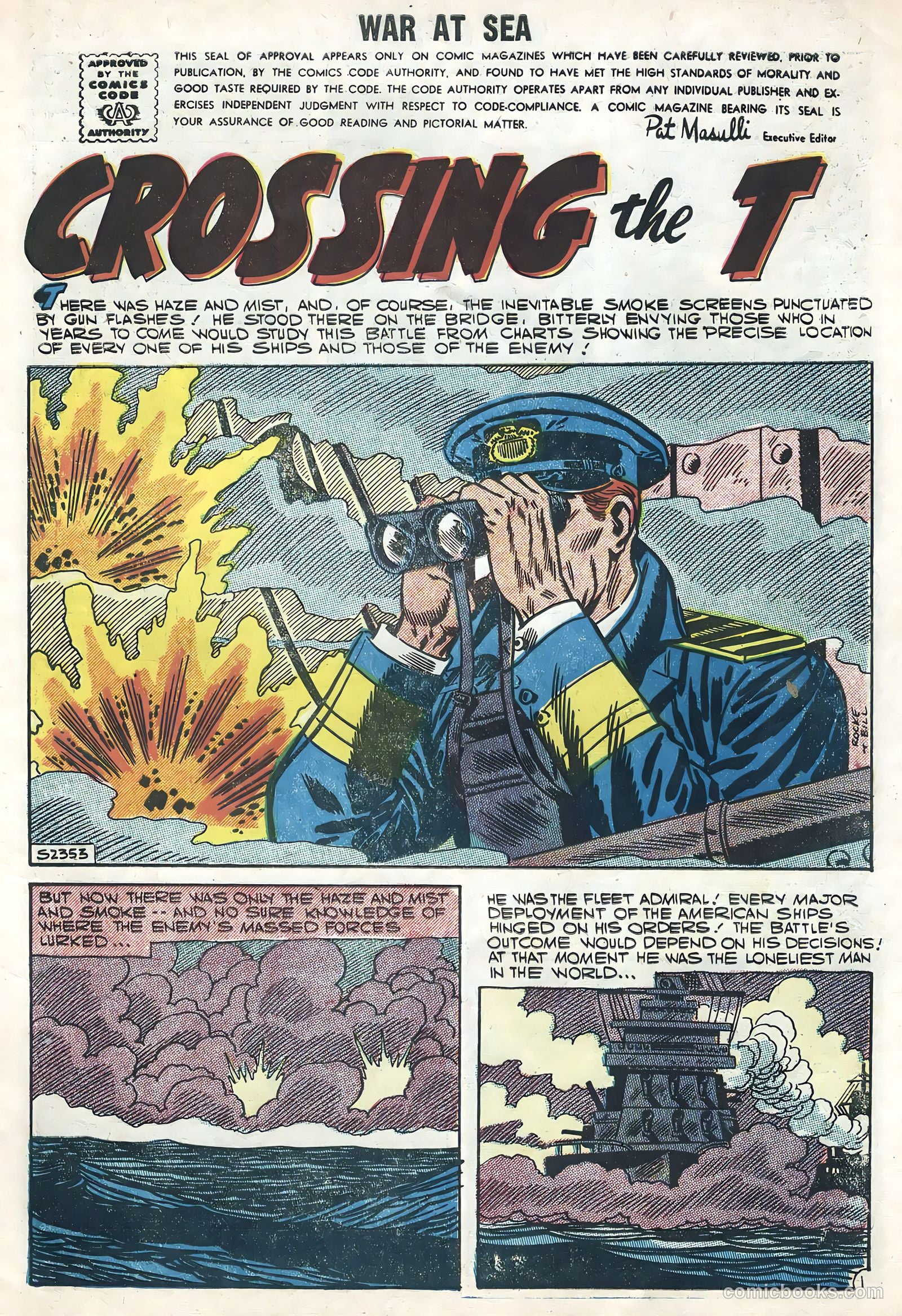 War at Sea #23 (1957) — page 3 of 36