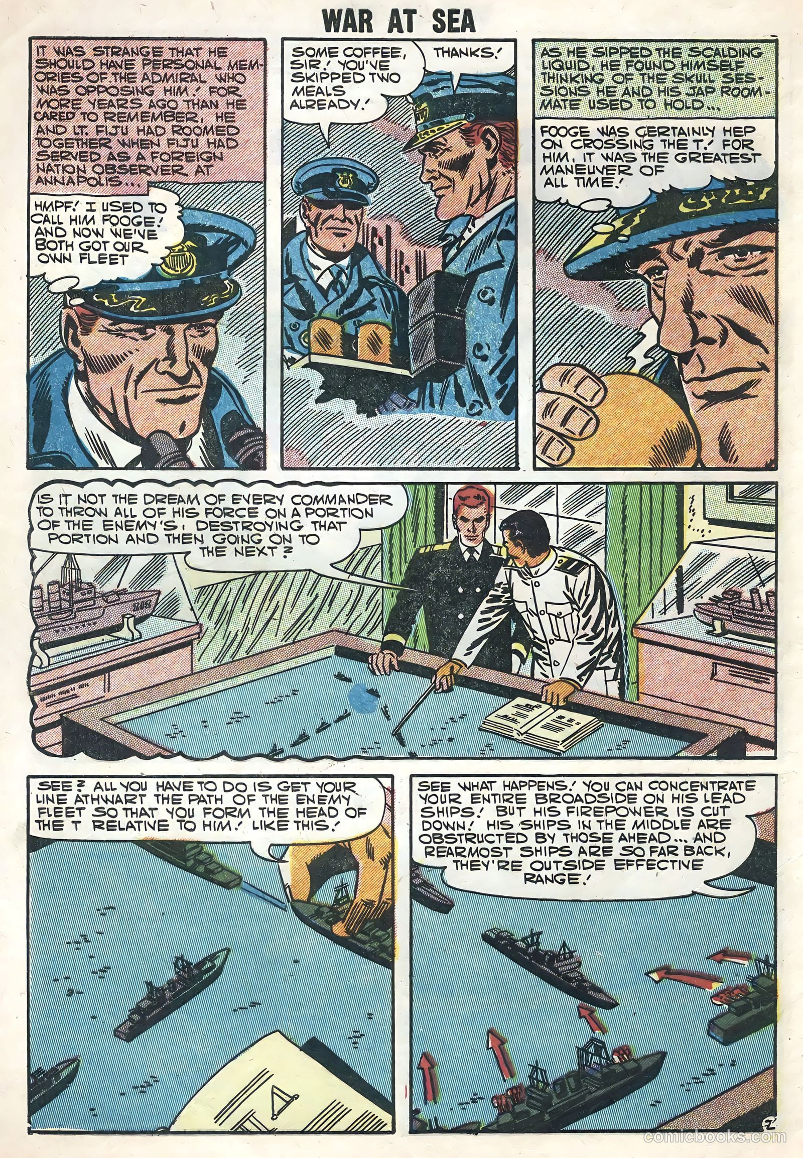 War at Sea #23 (1957) — page 4 of 36