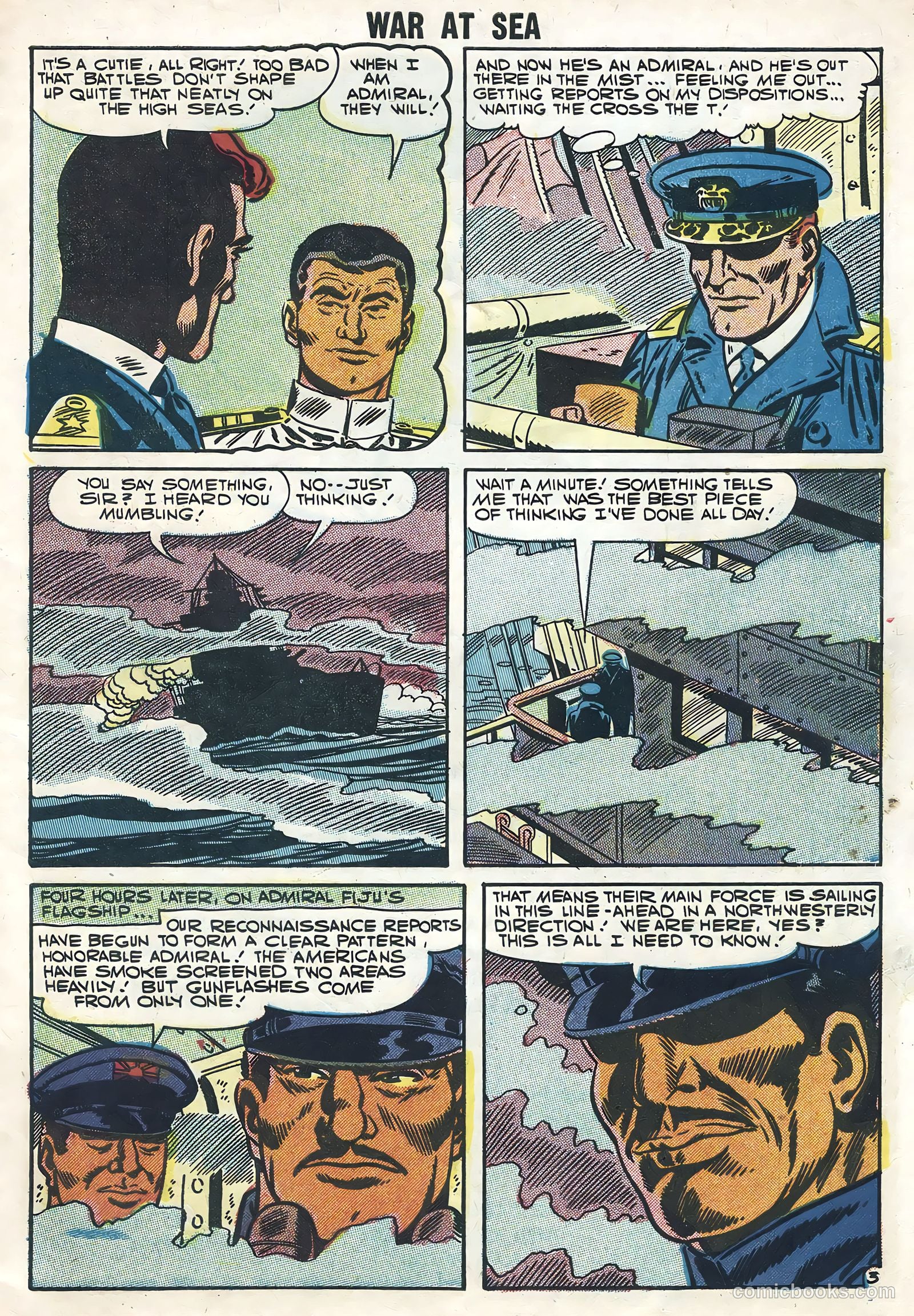 War at Sea #23 (1957) — page 5 of 36