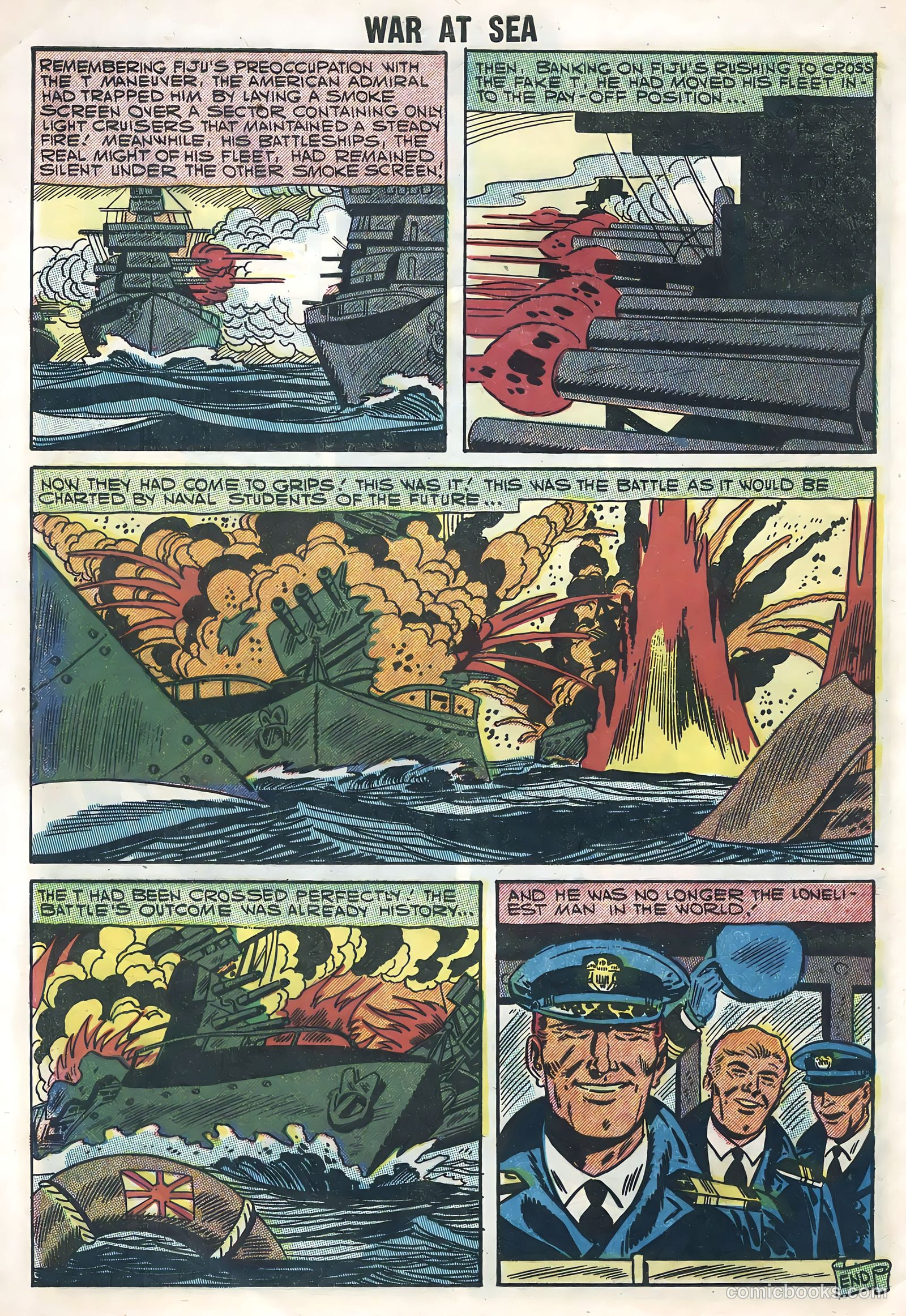 War at Sea #23 (1957) — page 8 of 36