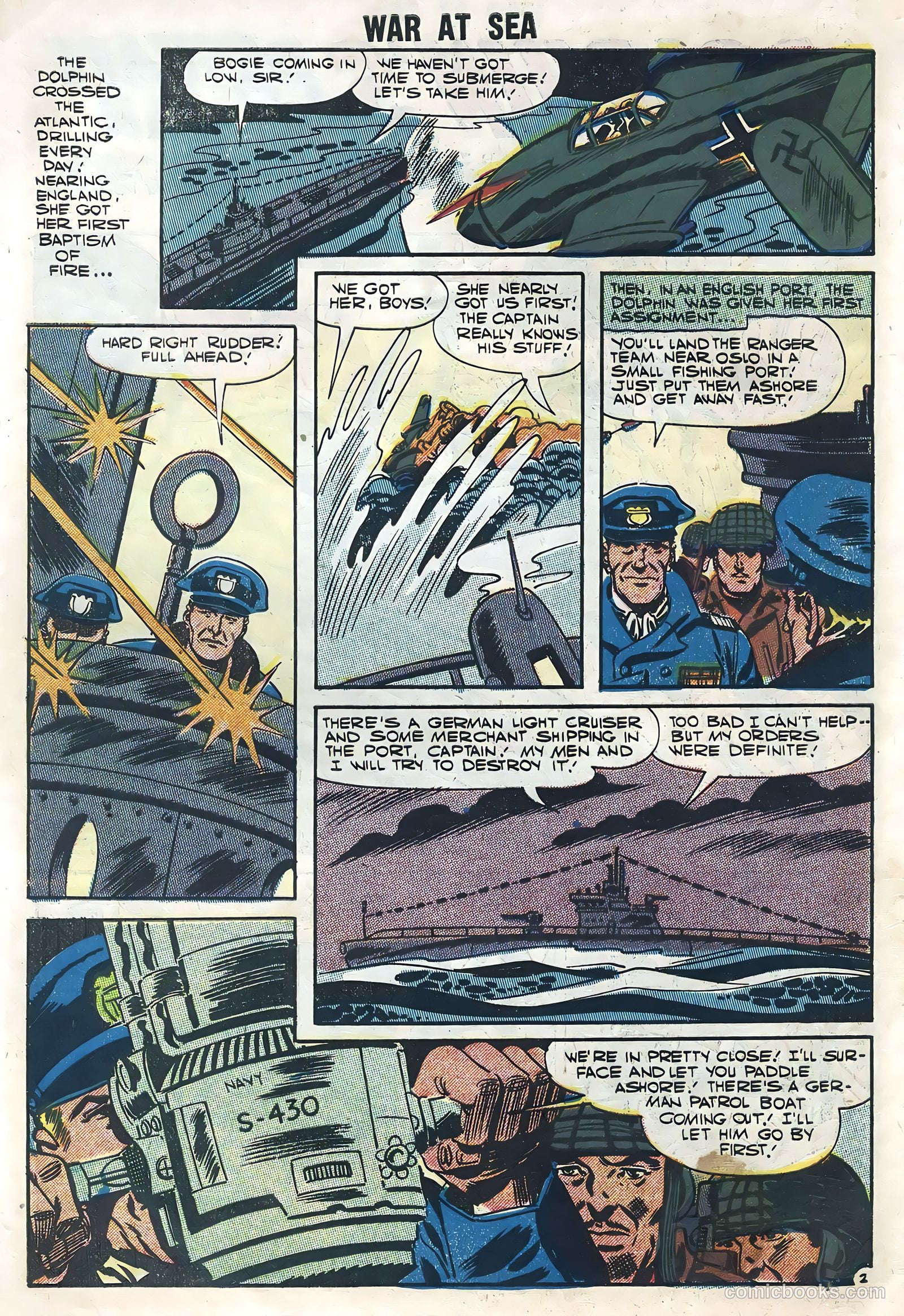 War at Sea #23 (1957) — page 10 of 36
