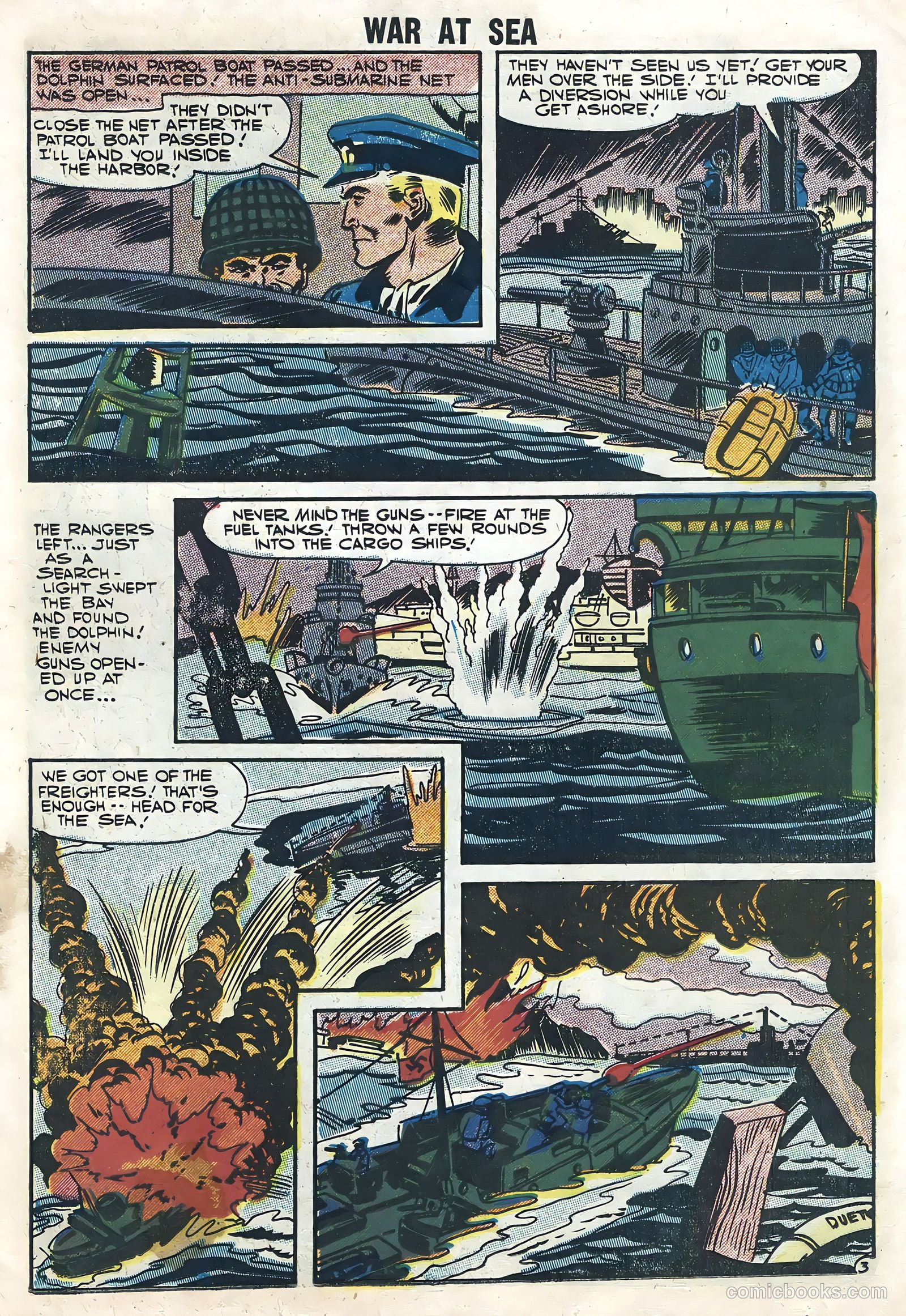War at Sea #23 (1957) — page 11 of 36