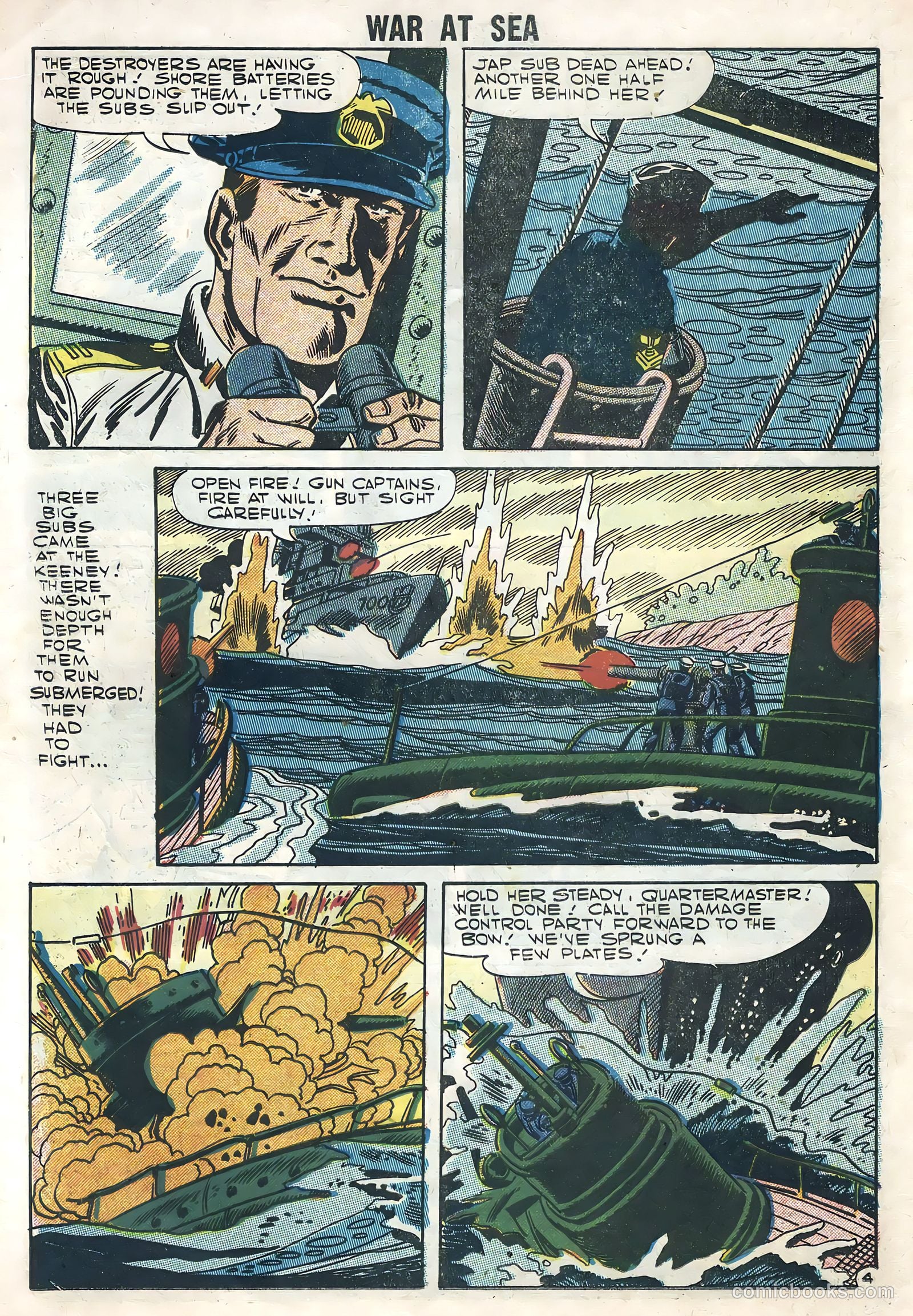 War at Sea #23 (1957) — page 18 of 36