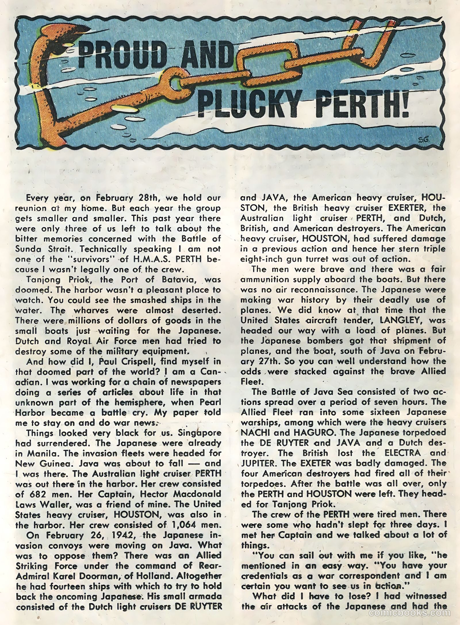 War at Sea #23 (1957) — page 20 of 36