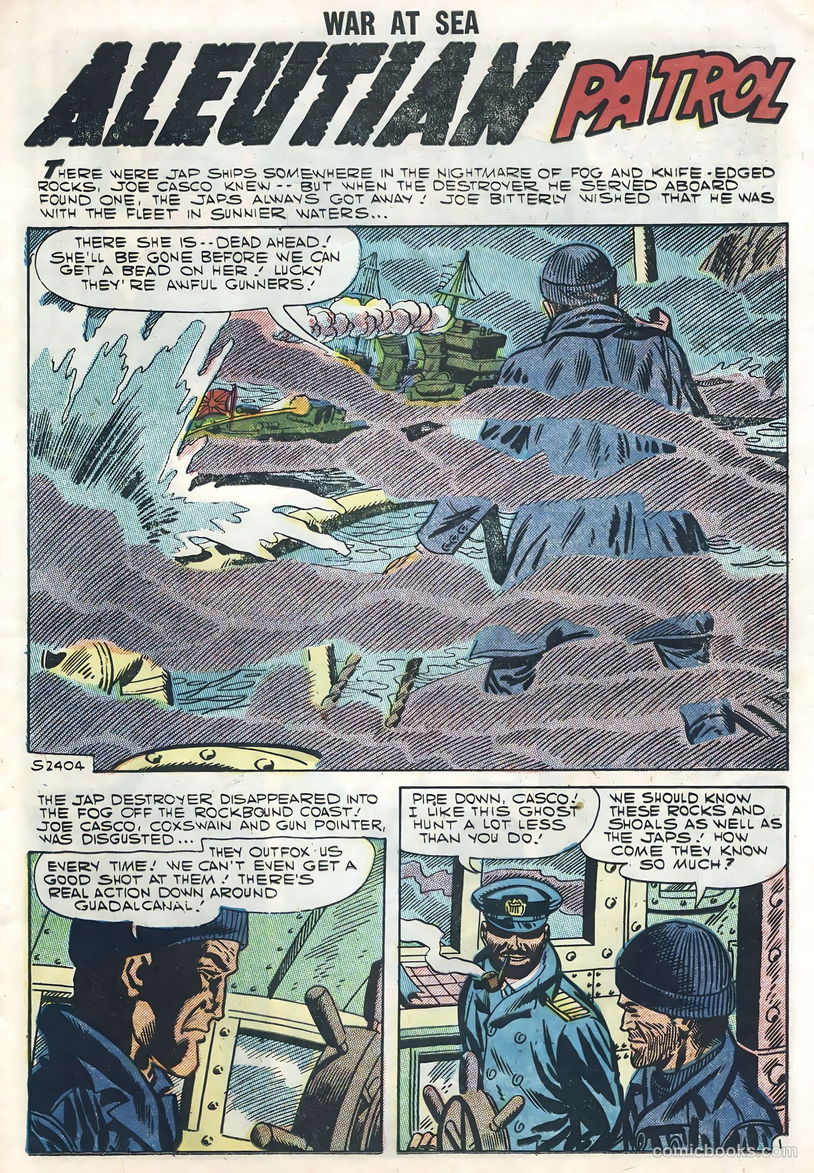 War at Sea #23 (1957) — page 23 of 36