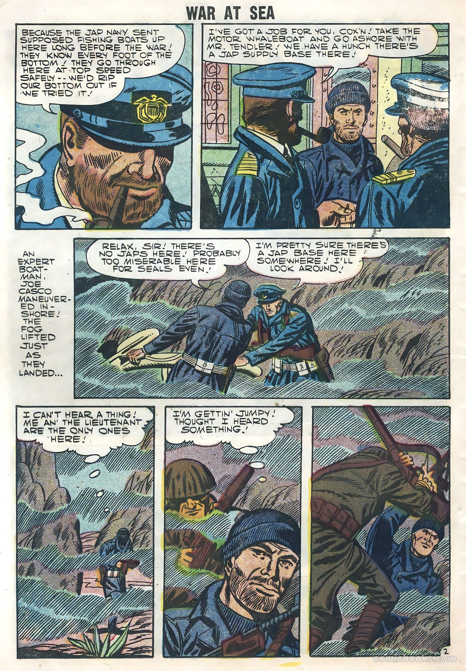 War at Sea #23 (1957) — page 24 of 36