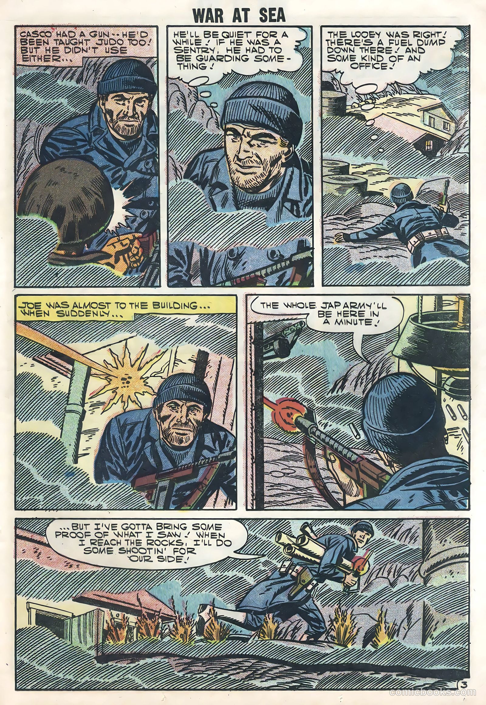 War at Sea #23 (1957) — page 25 of 36