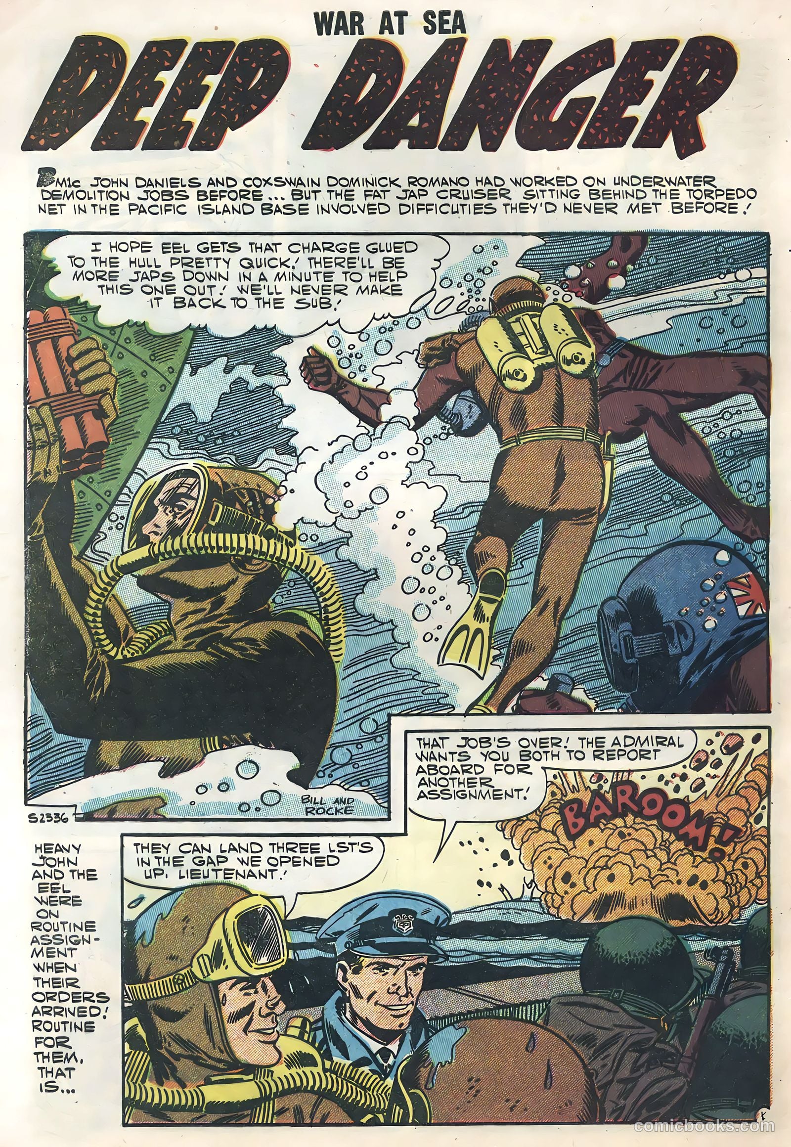War at Sea #23 (1957) — page 28 of 36