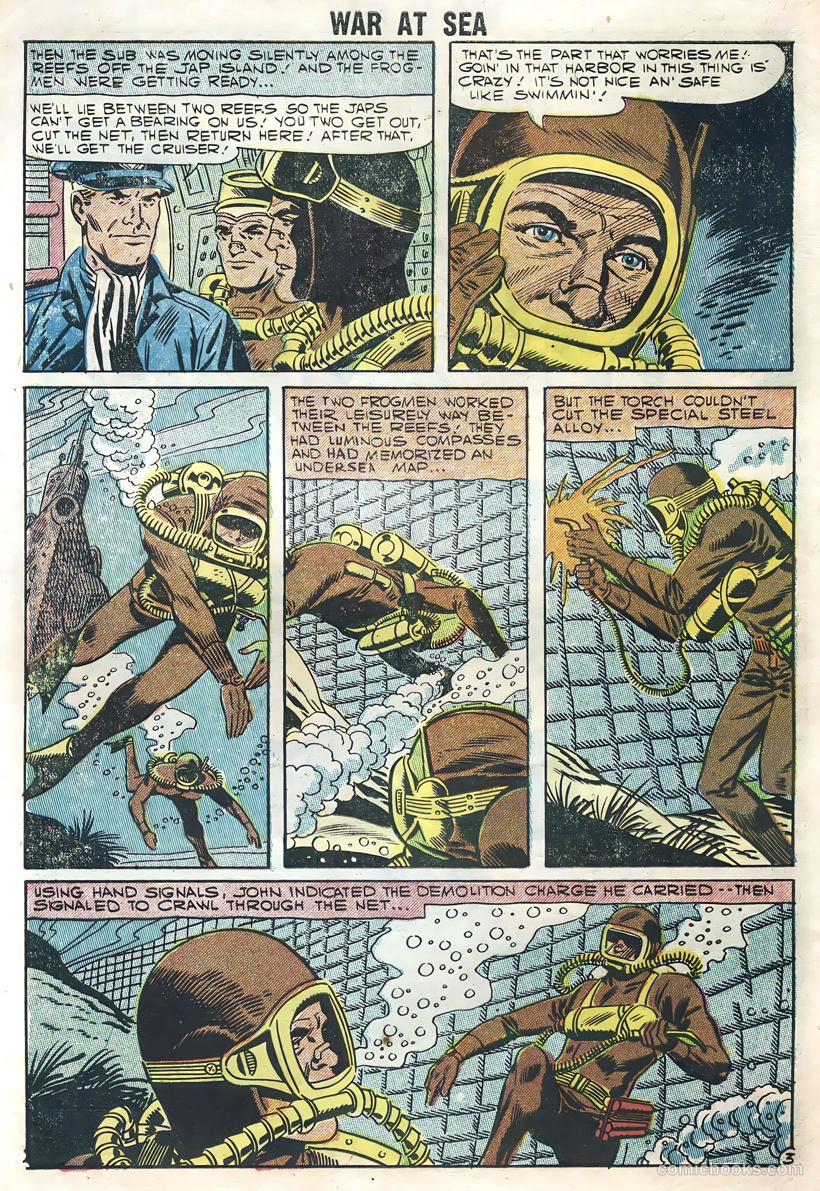 War at Sea #23 (1957) — page 30 of 36