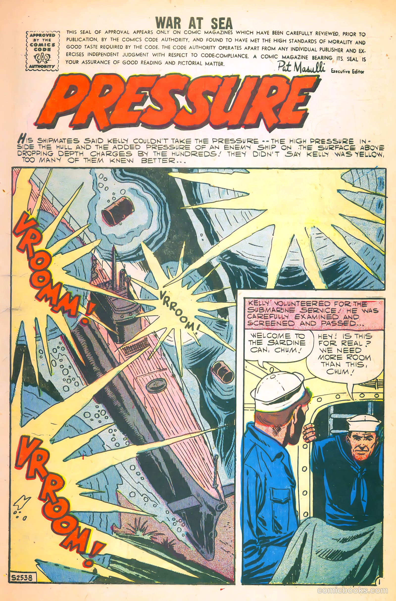 War at Sea #24 (1958) — page 3 of 36