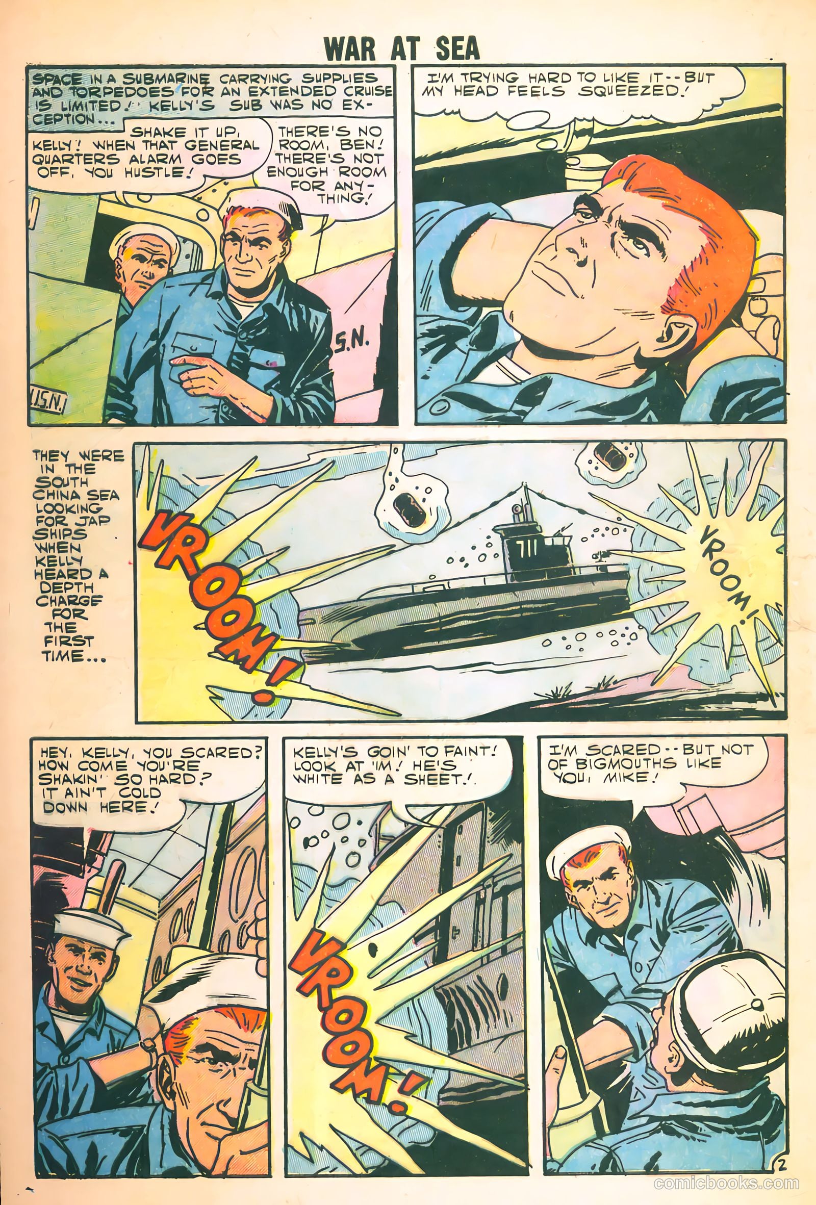 War at Sea #24 (1958) — page 4 of 36