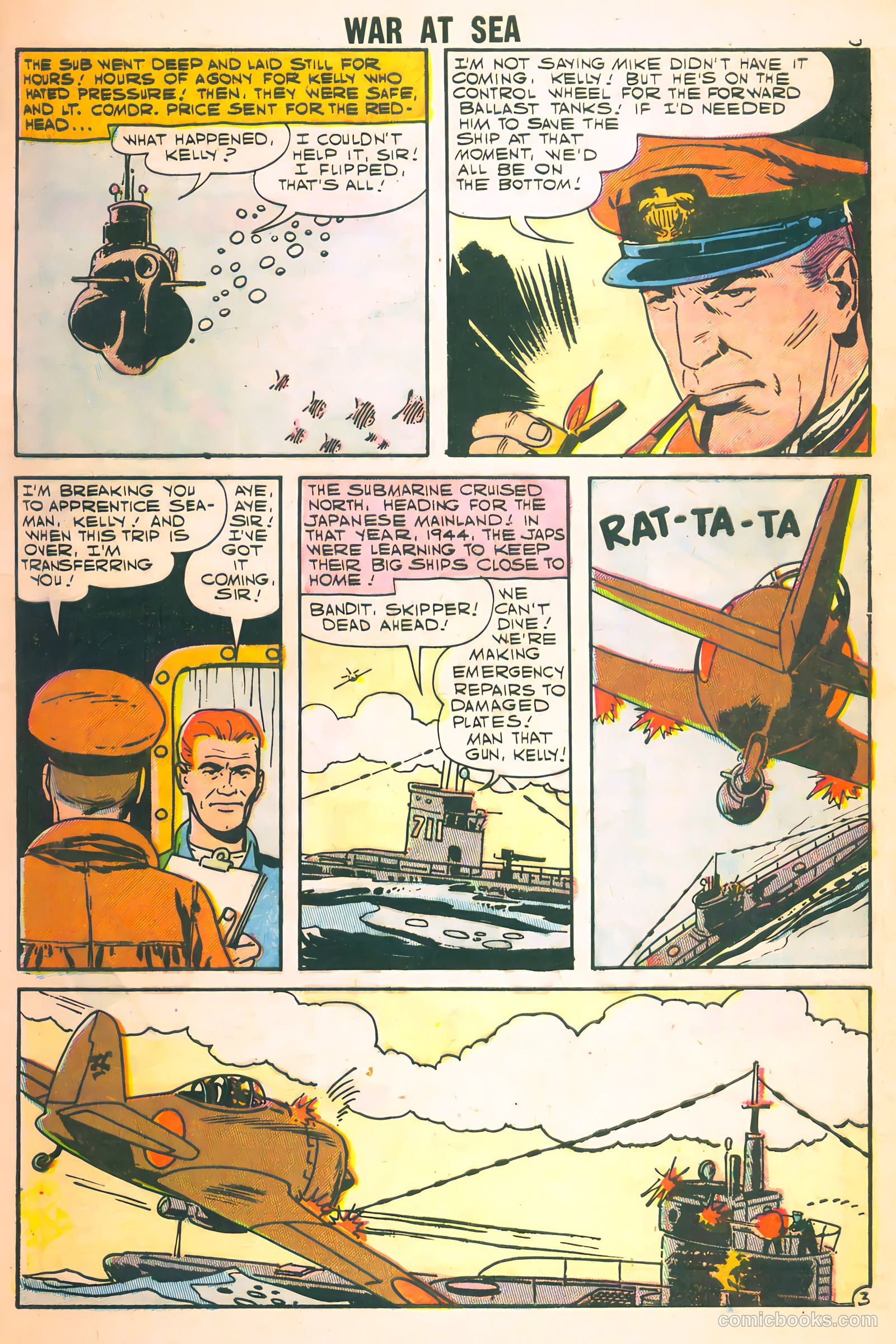 War at Sea #24 (1958) — page 5 of 36
