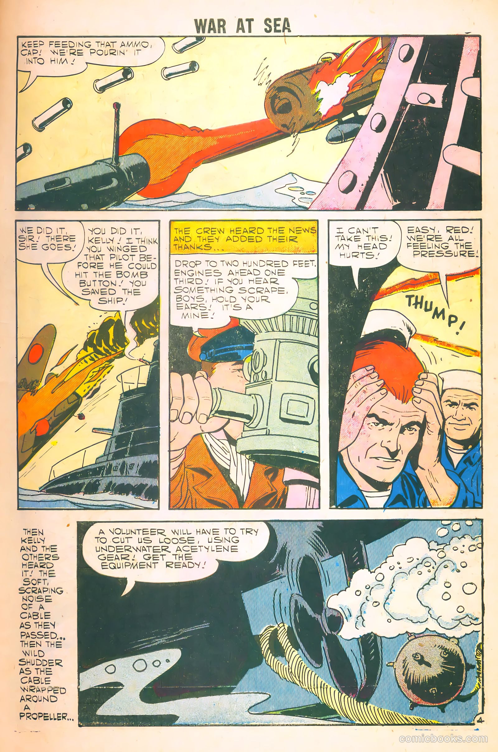 War at Sea #24 (1958) — page 7 of 36