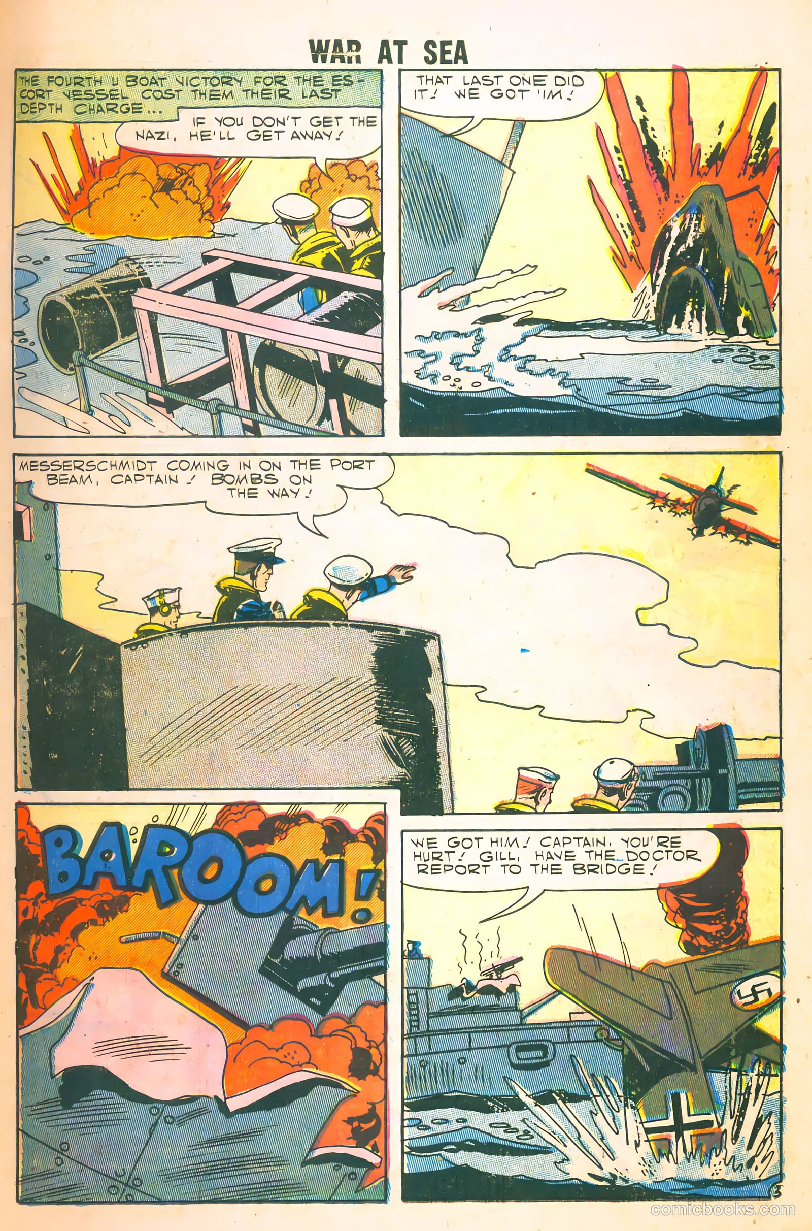 War at Sea #24 (1958) — page 11 of 36