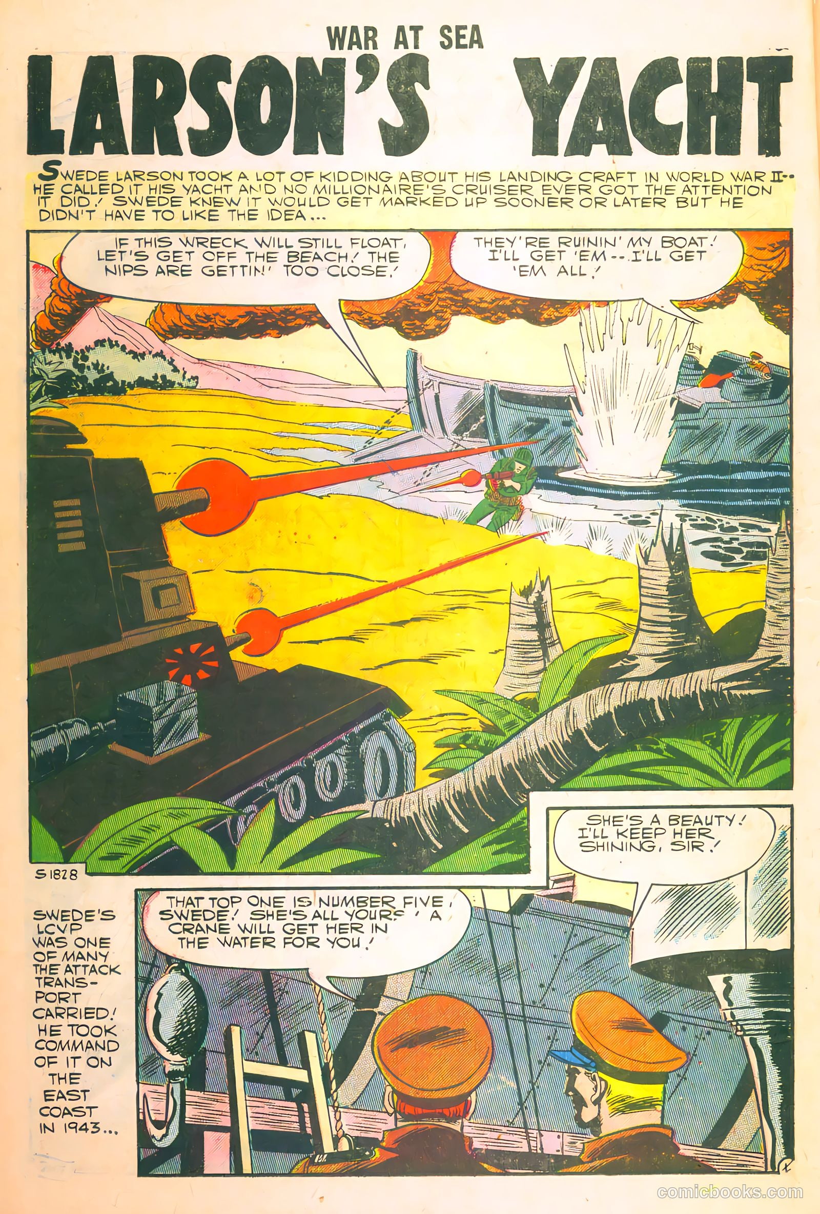 War at Sea #24 (1958) — page 14 of 36