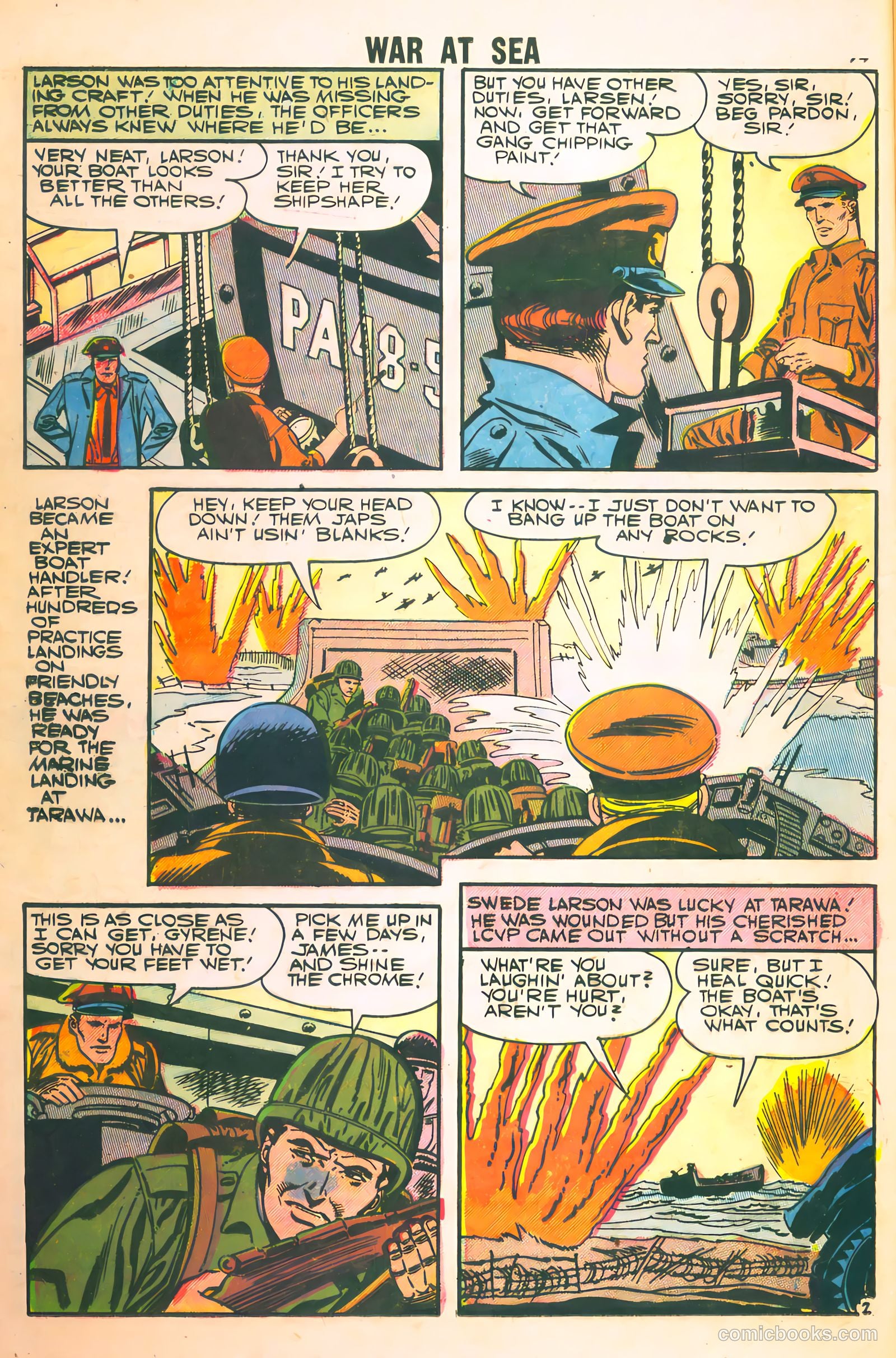 War at Sea #24 (1958) — page 16 of 36