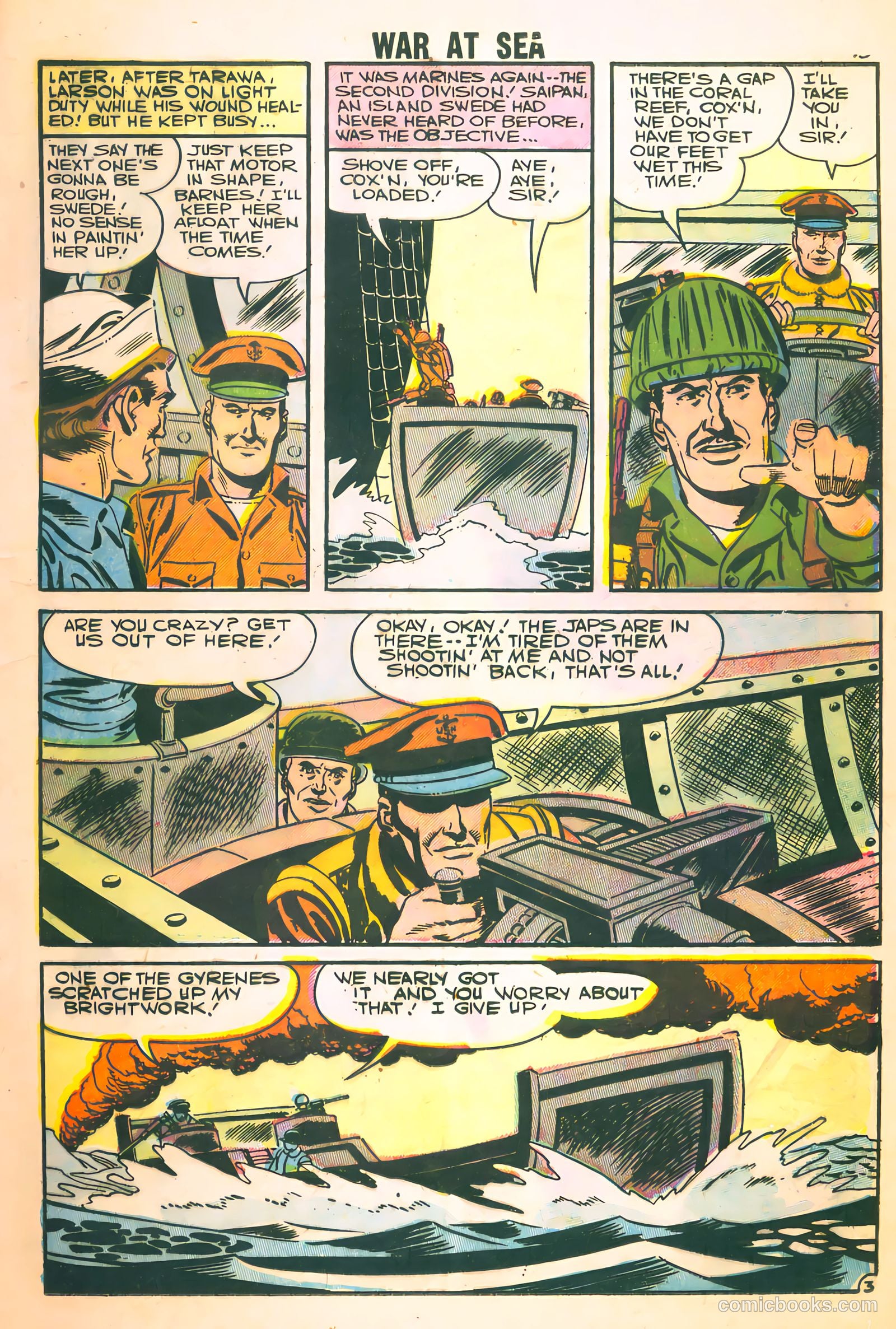 War at Sea #24 (1958) — page 17 of 36