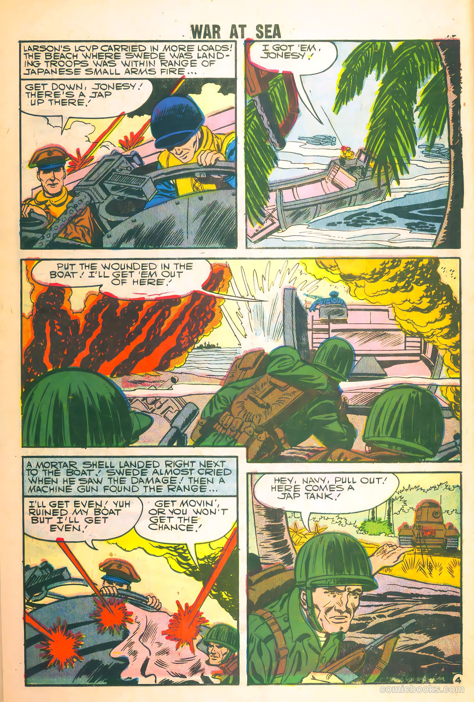 War at Sea #24 (1958) — page 18 of 36