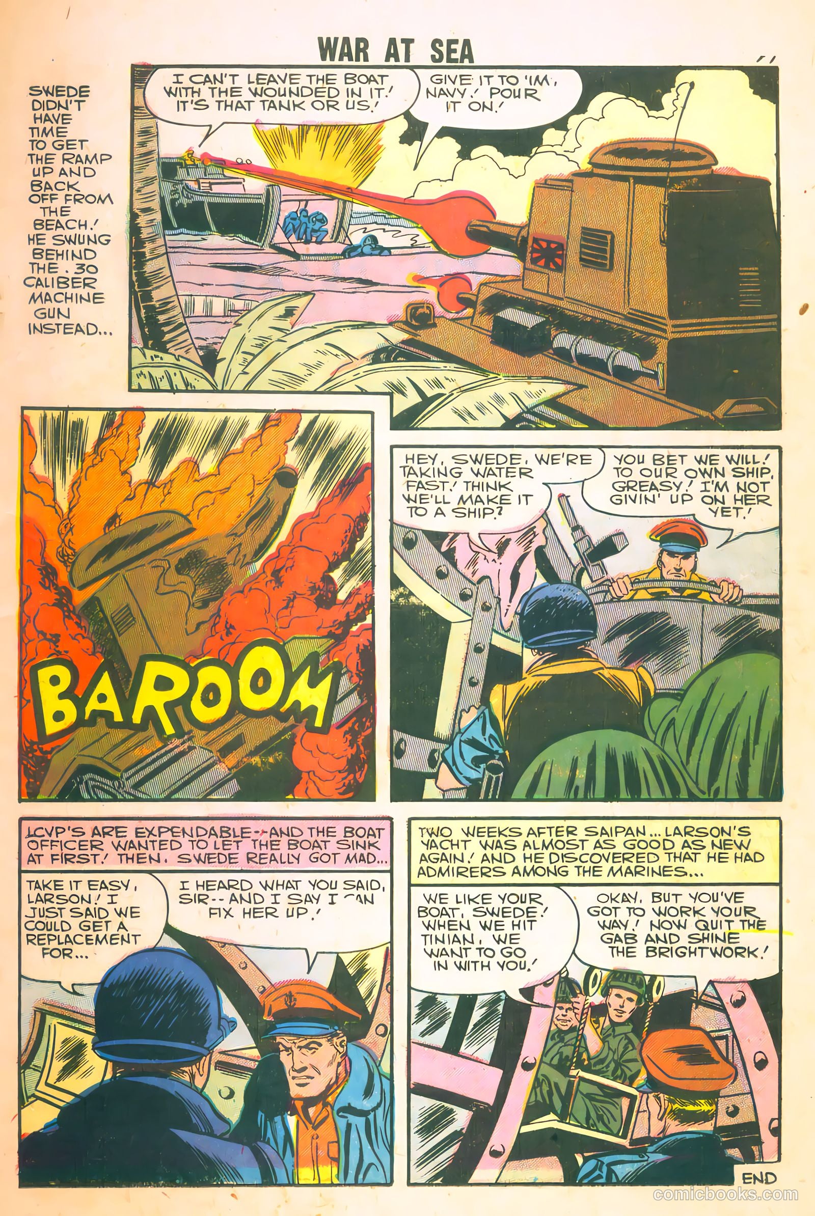 War at Sea #24 (1958) — page 19 of 36