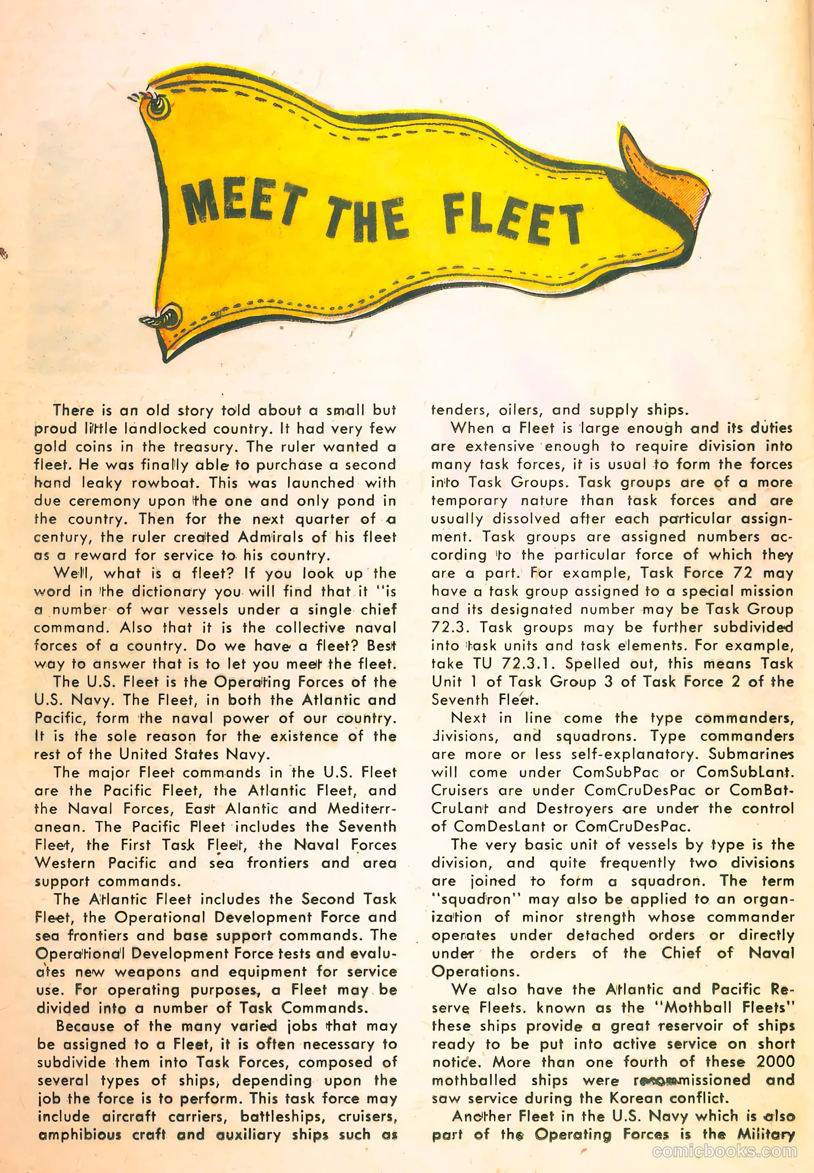 War at Sea #24 (1958) — page 20 of 36