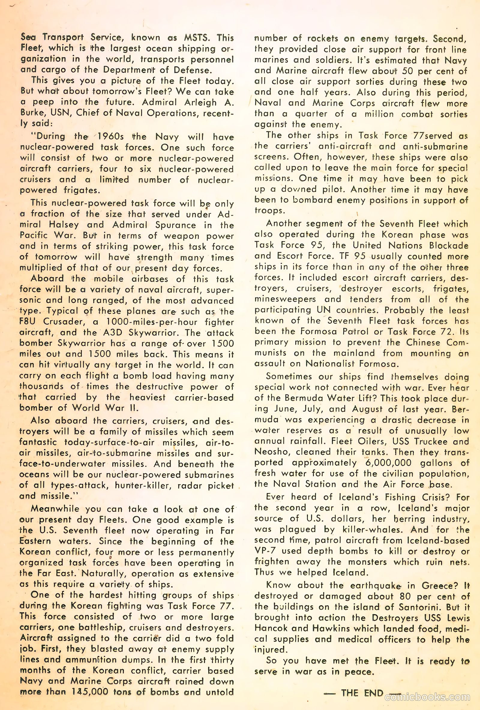 War at Sea #24 (1958) — page 21 of 36