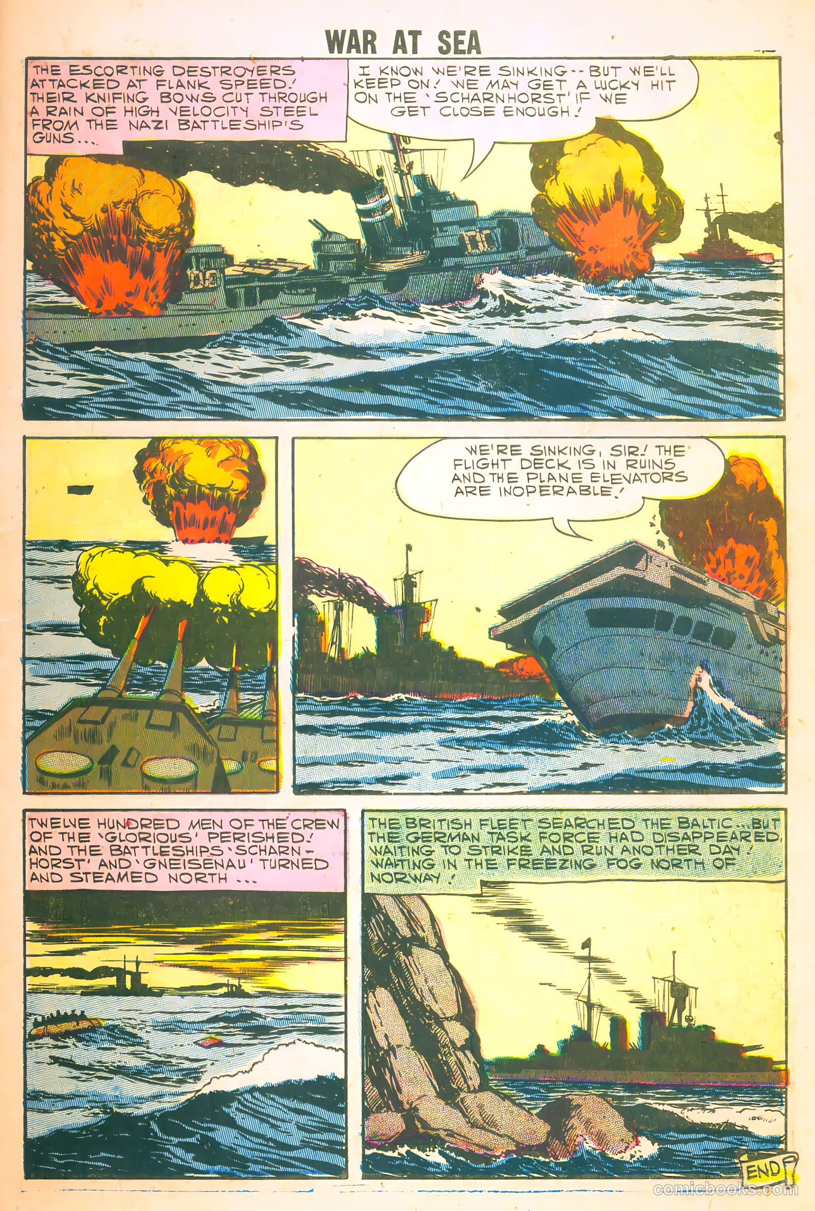 War at Sea #24 (1958) — page 27 of 36