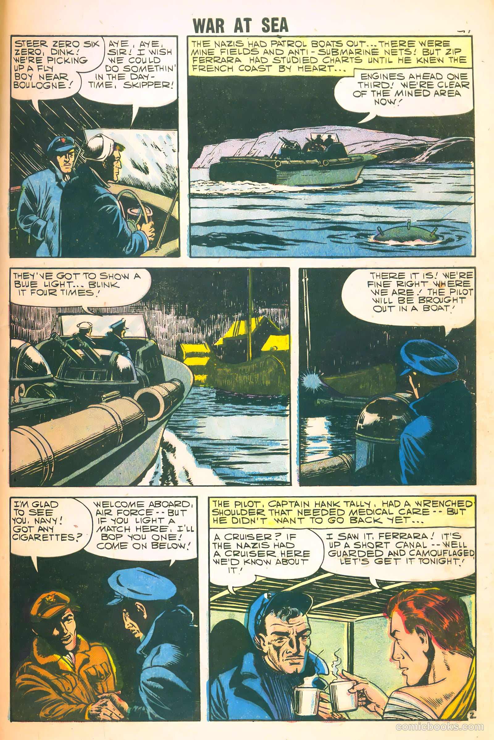 War at Sea #24 (1958) — page 29 of 36
