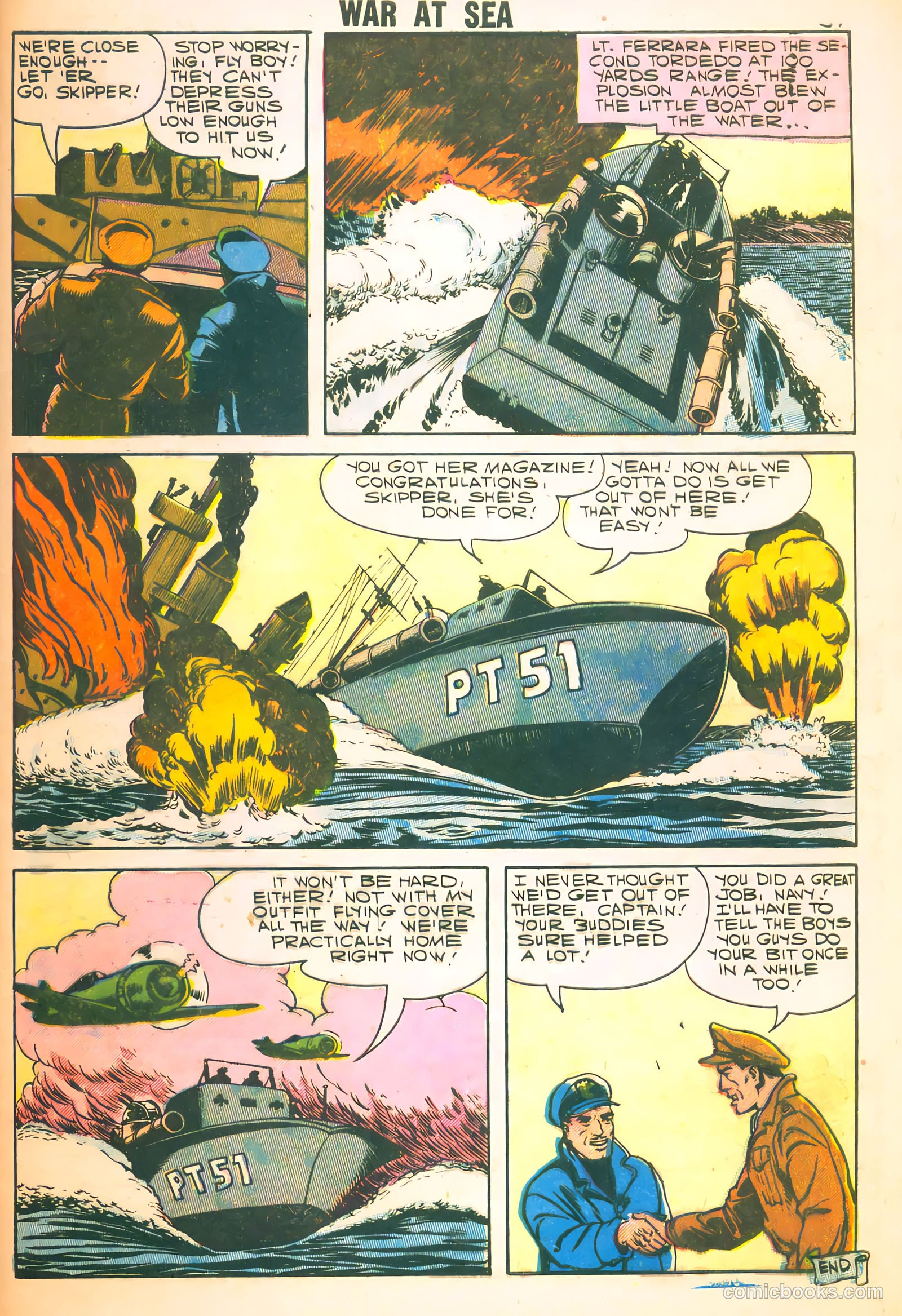 War at Sea #24 (1958) — page 33 of 36