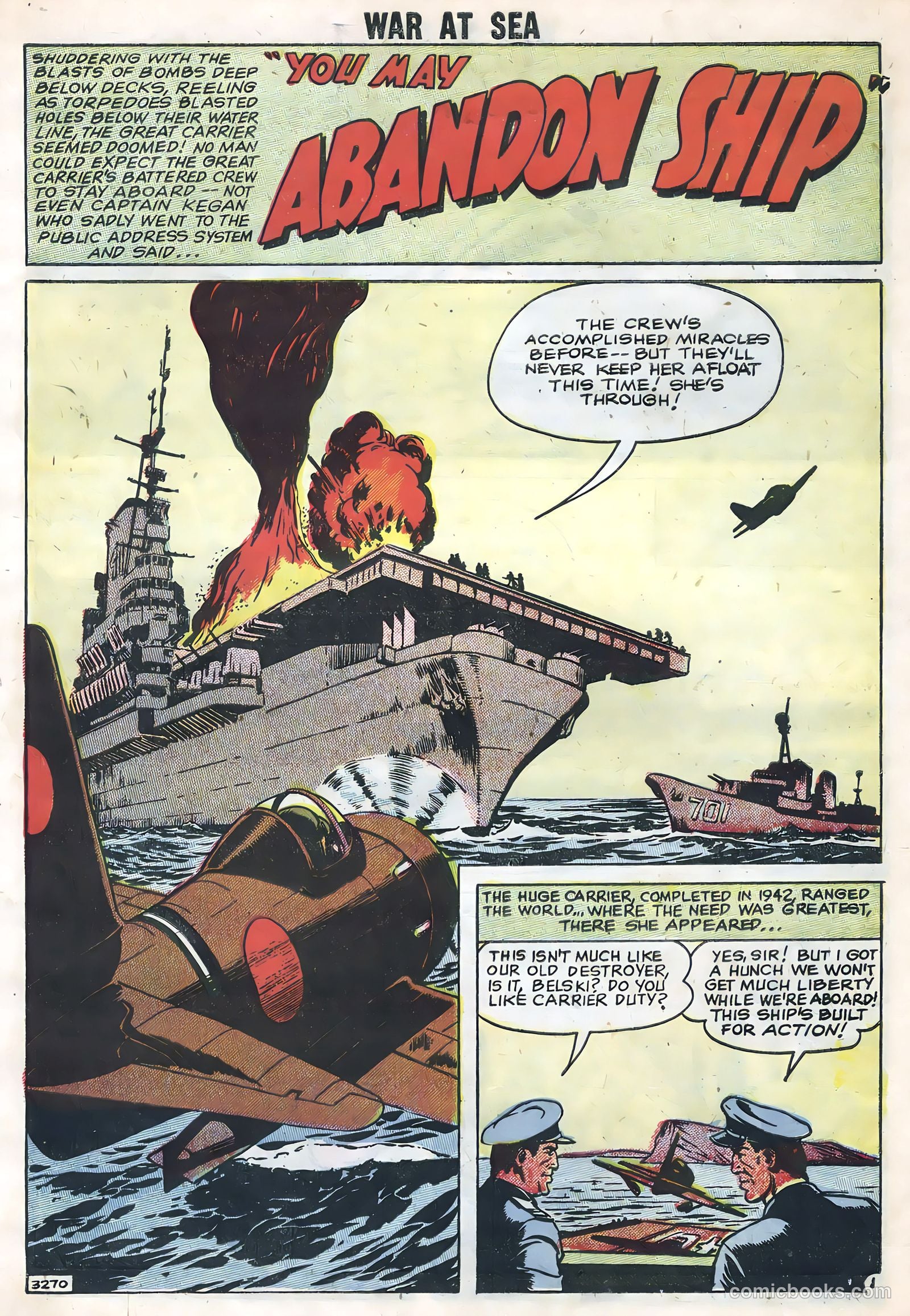 War at Sea #25 (1958) — page 3 of 36