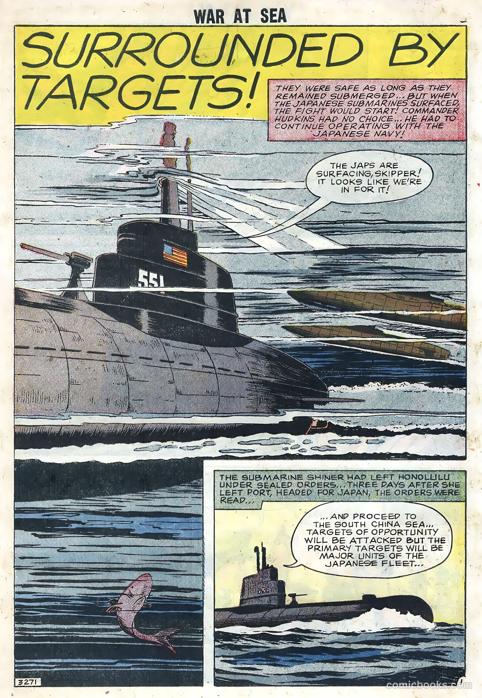 War at Sea #25 (1958) — page 10 of 36