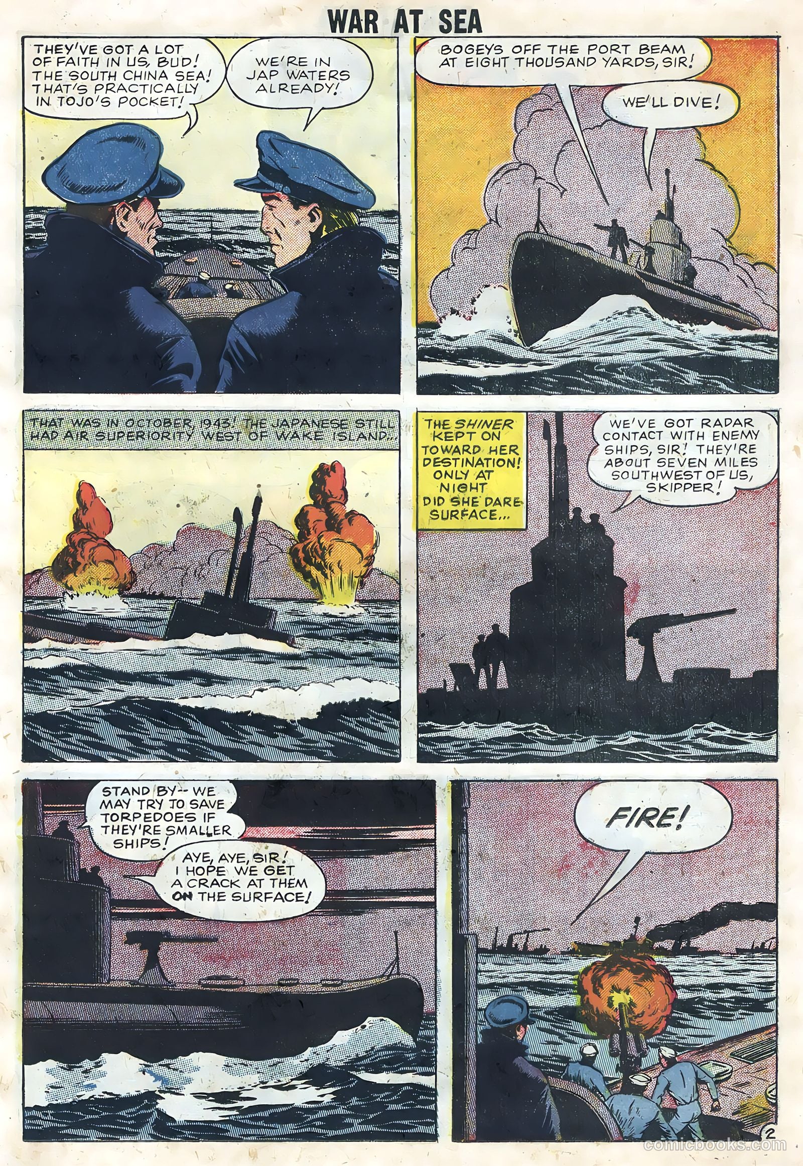 War at Sea #25 (1958) — page 11 of 36