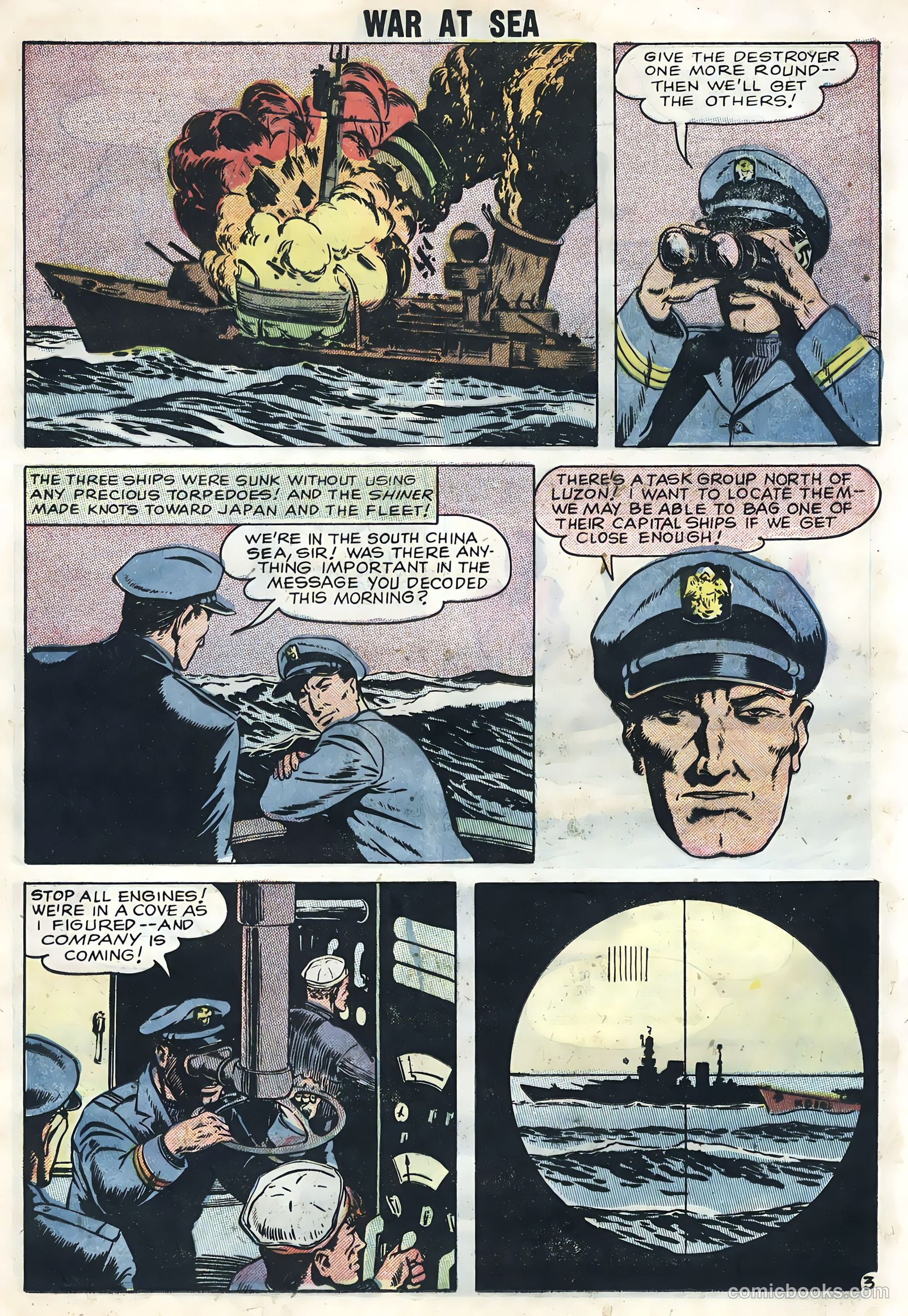 War at Sea #25 (1958) — page 12 of 36