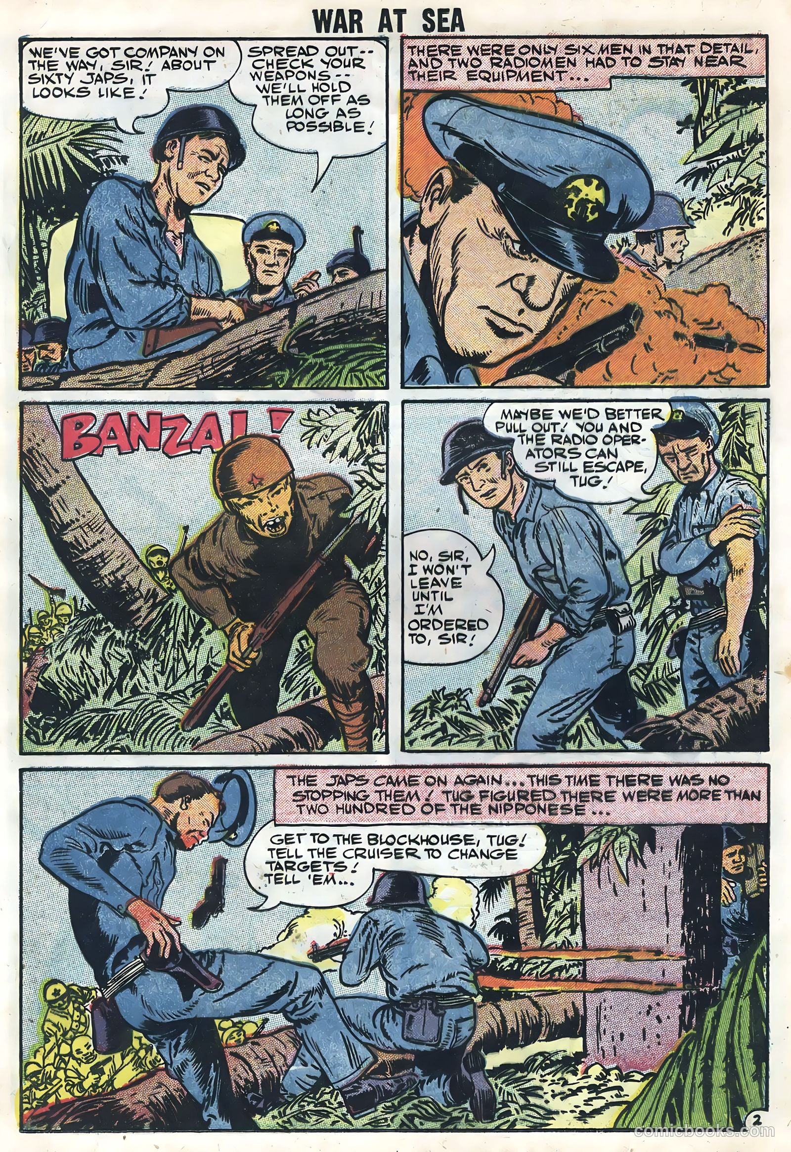 War at Sea #25 (1958) — page 17 of 36