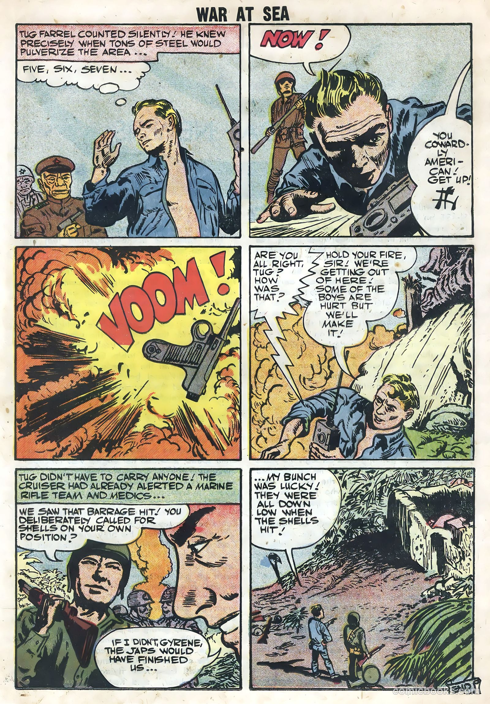 War at Sea #25 (1958) — page 19 of 36