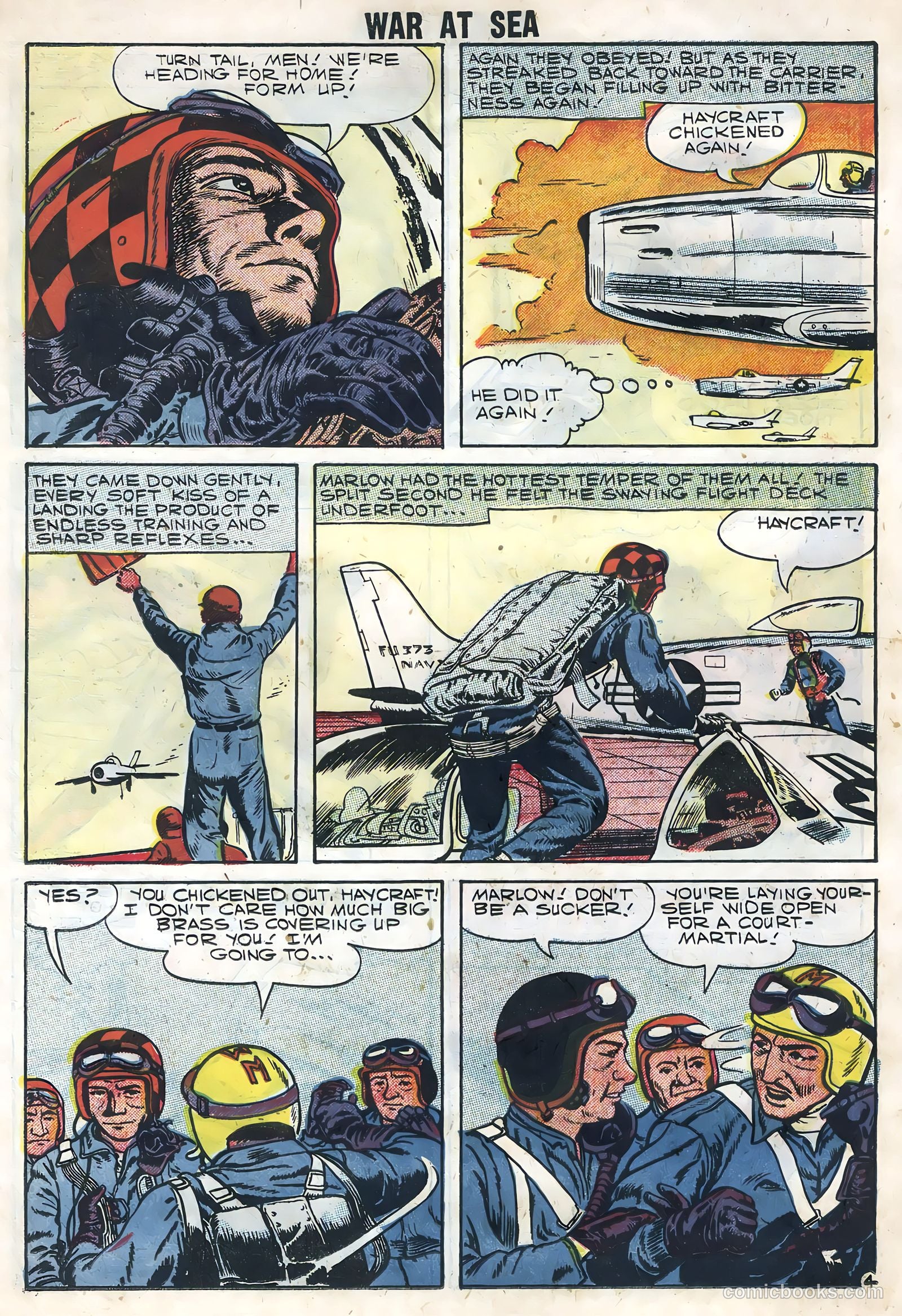 War at Sea #25 (1958) — page 26 of 36