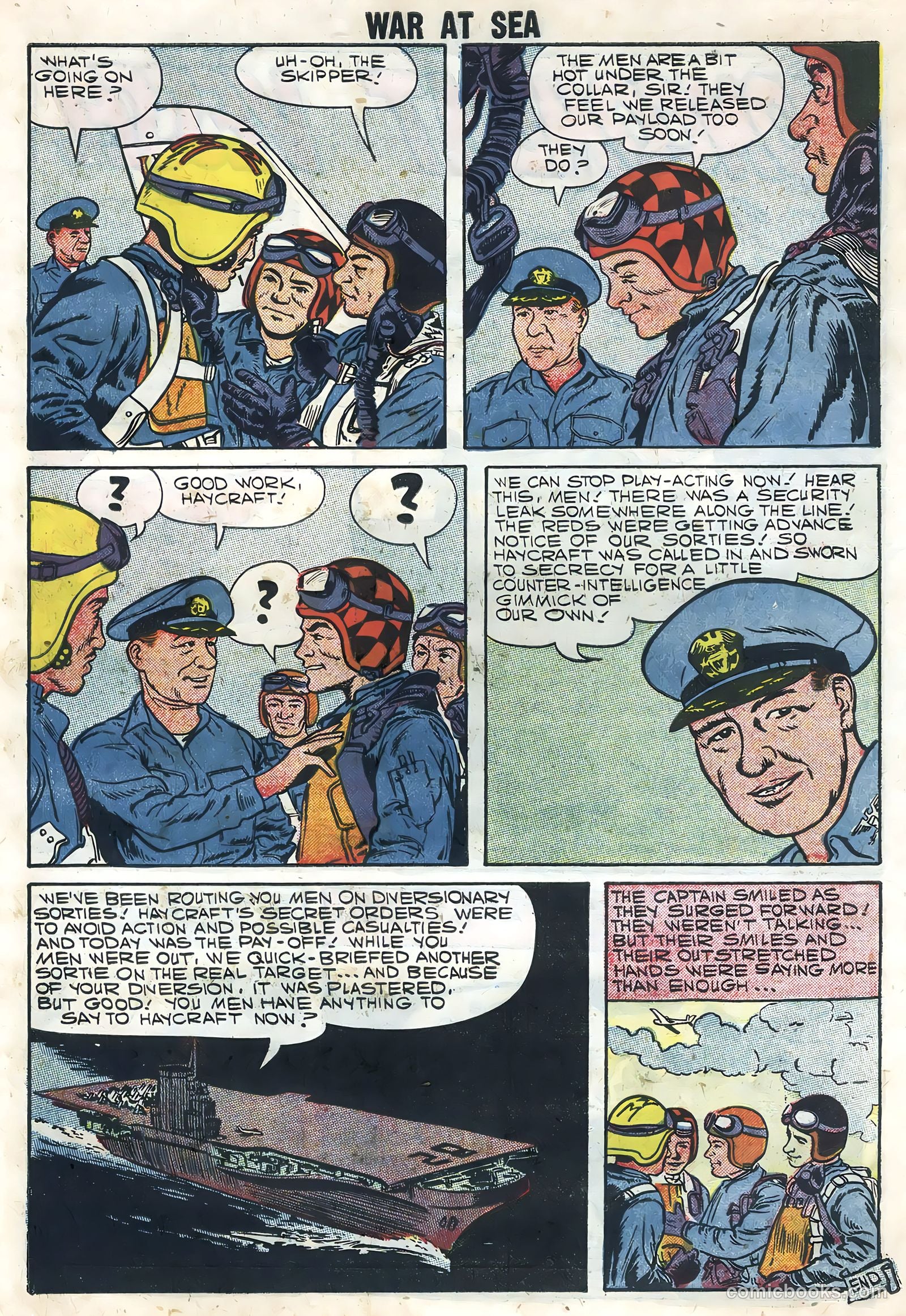 War at Sea #25 (1958) — page 27 of 36