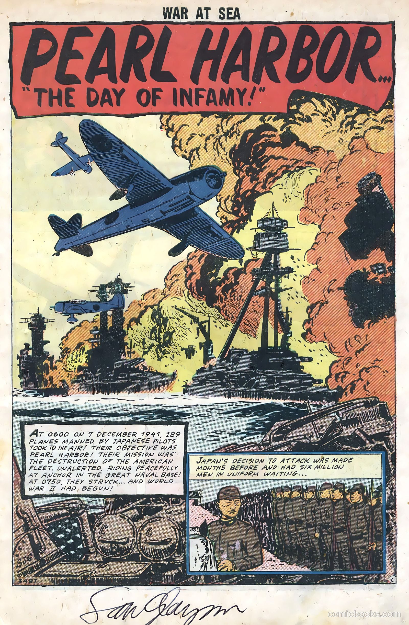 War at Sea #26 (1958) — page 3 of 36