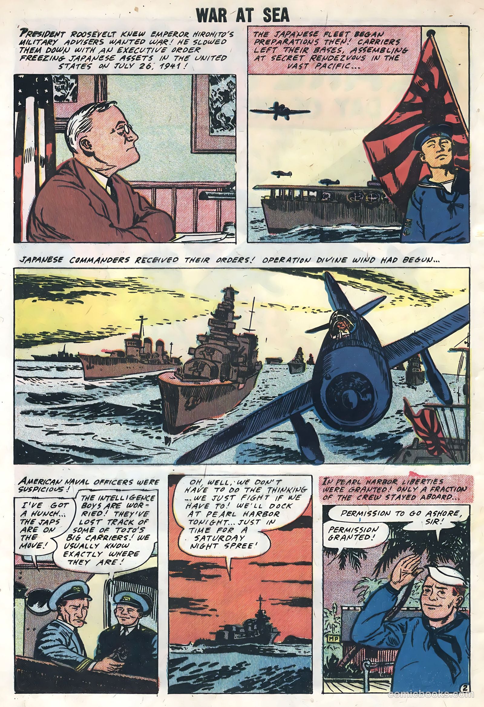 War at Sea #26 (1958) — page 4 of 36
