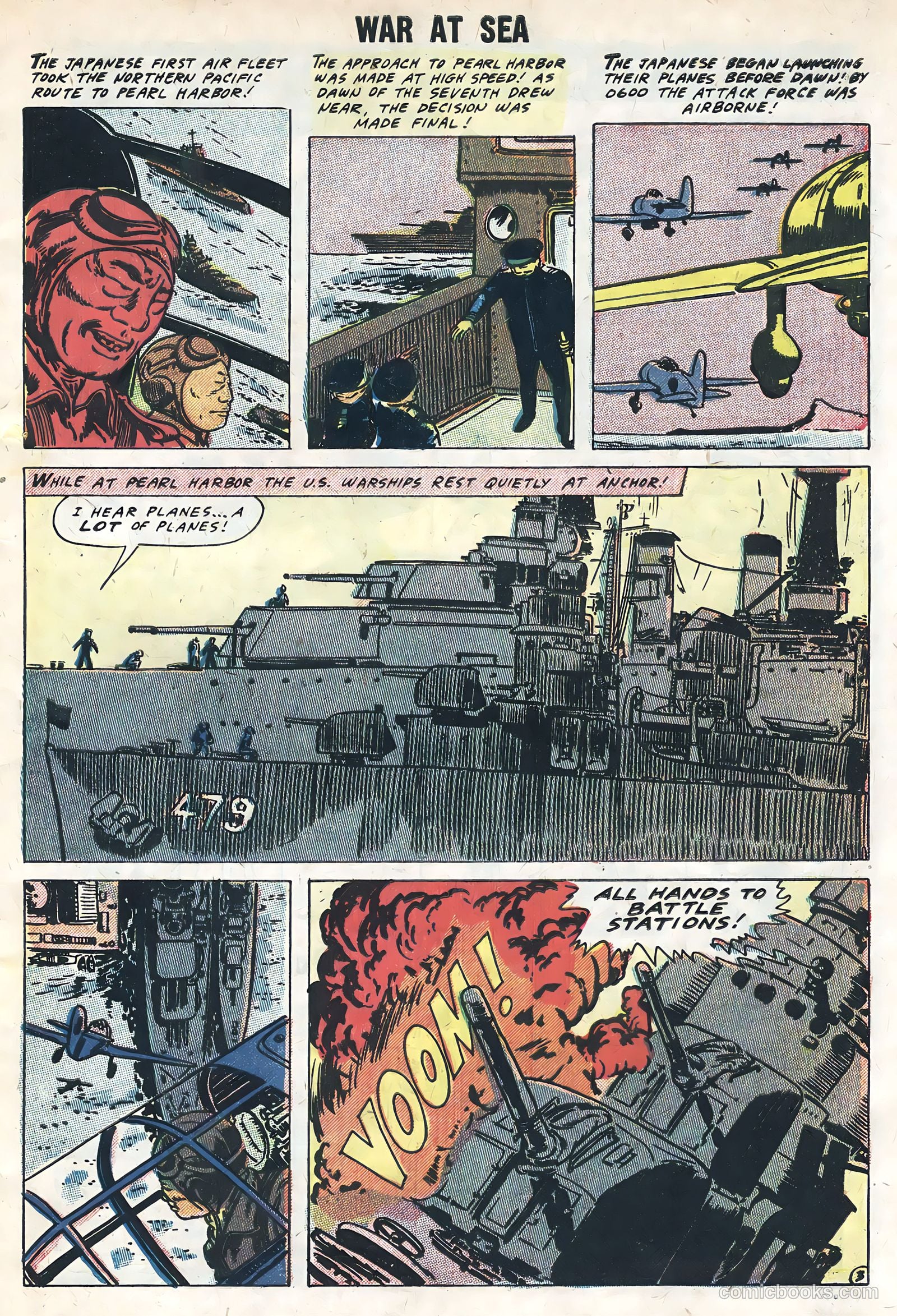 War at Sea #26 (1958) — page 5 of 36