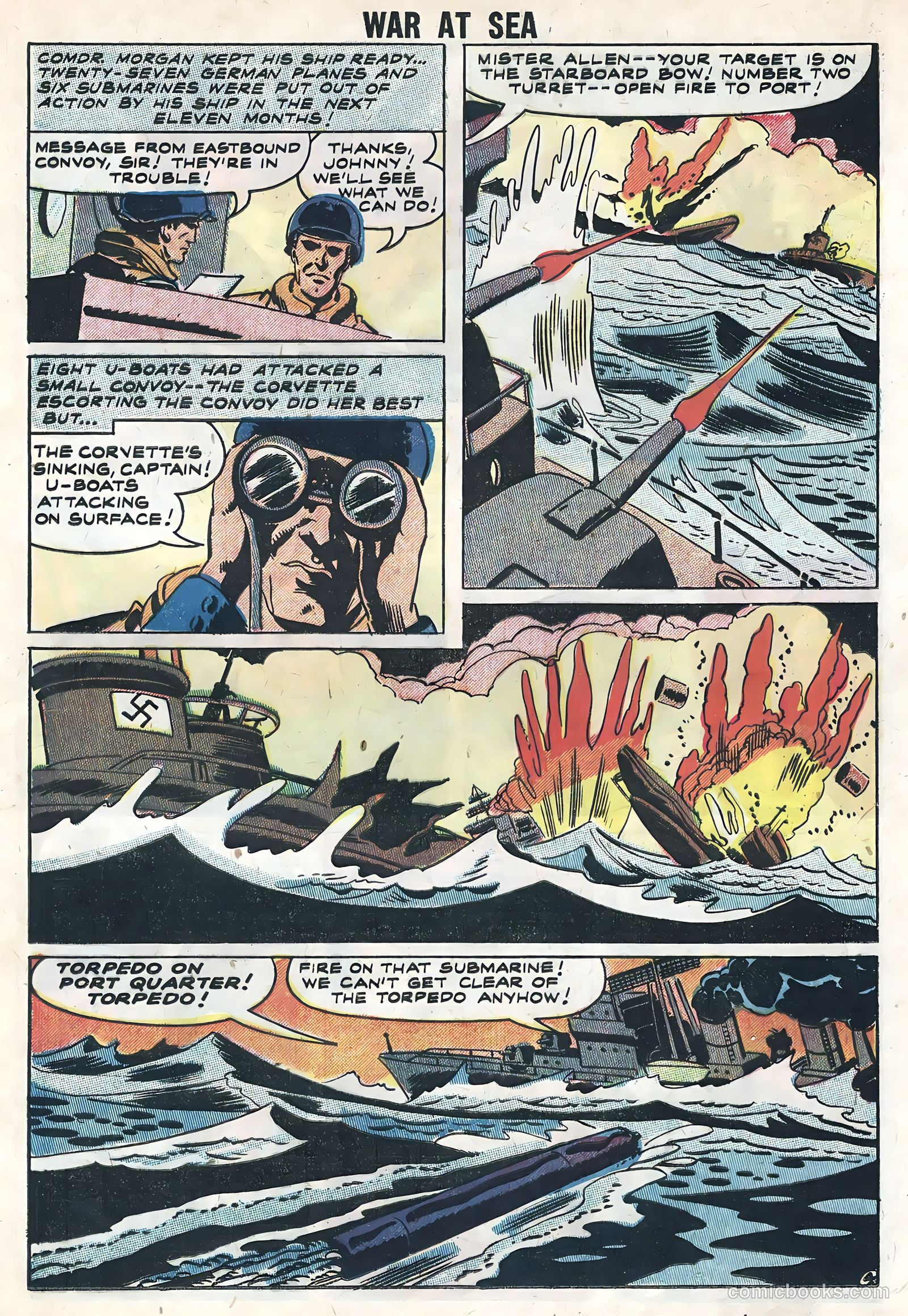 War at Sea #26 (1958) — page 13 of 36