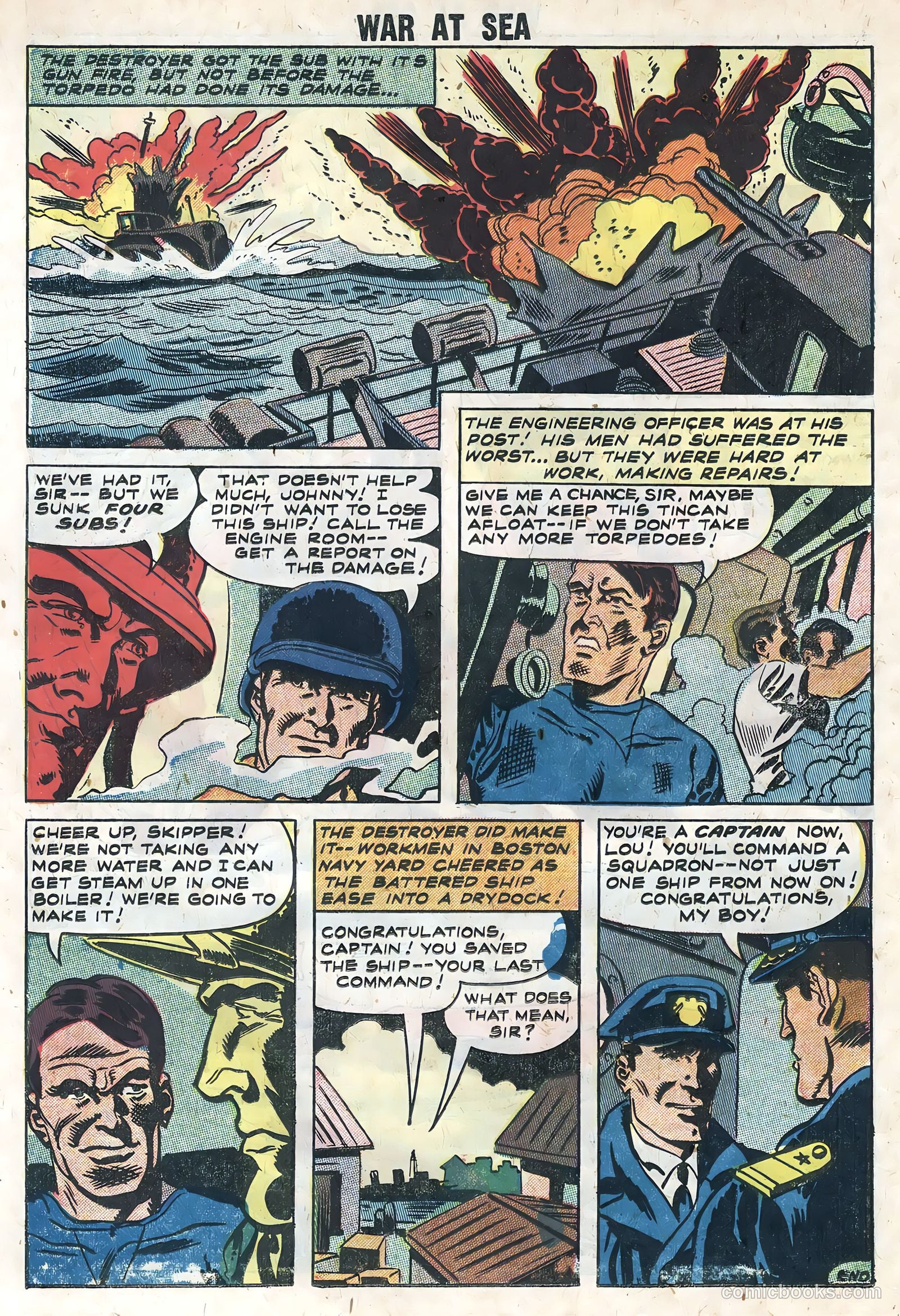 War at Sea #26 (1958) — page 14 of 36