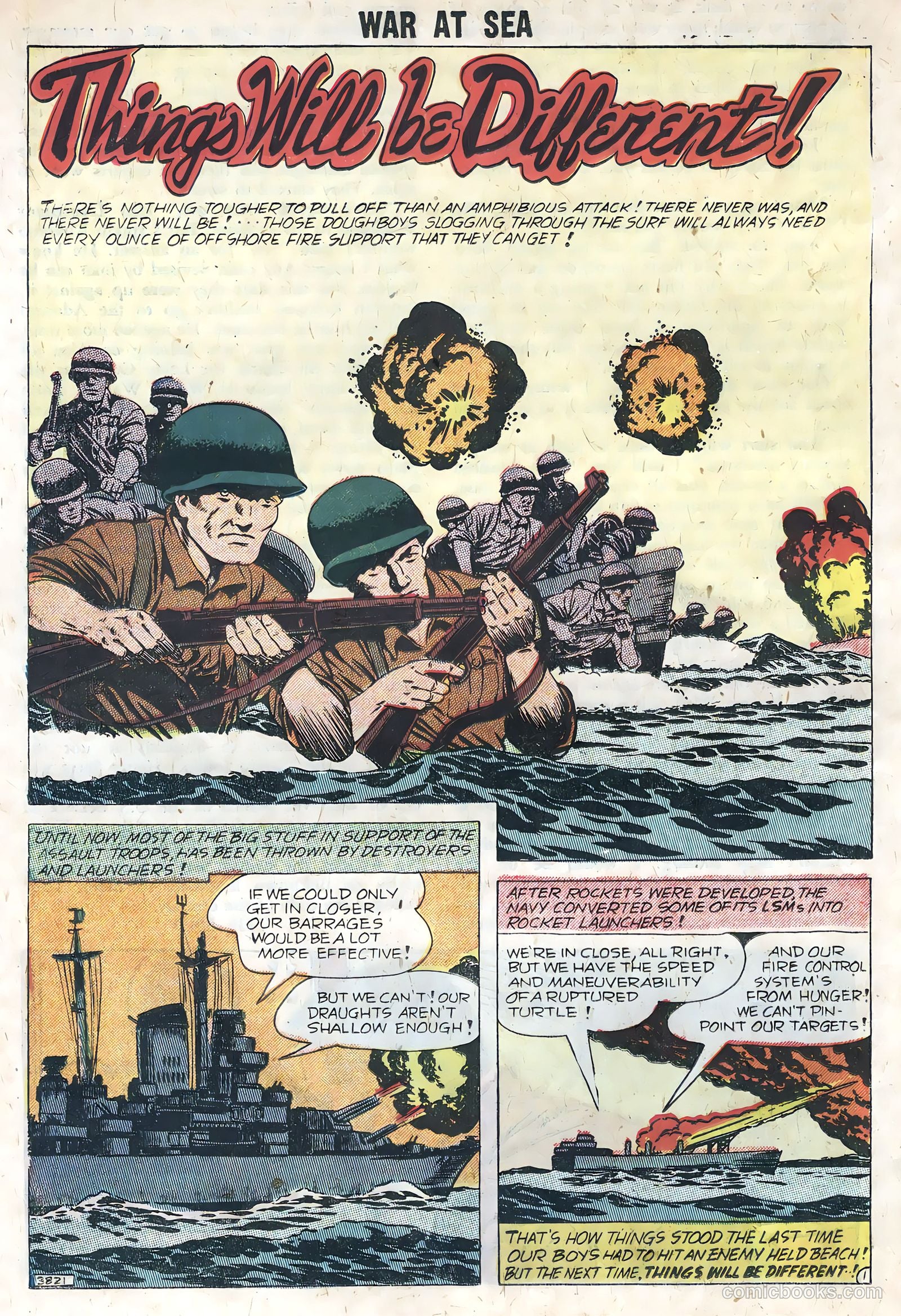 War at Sea #26 (1958) — page 18 of 36