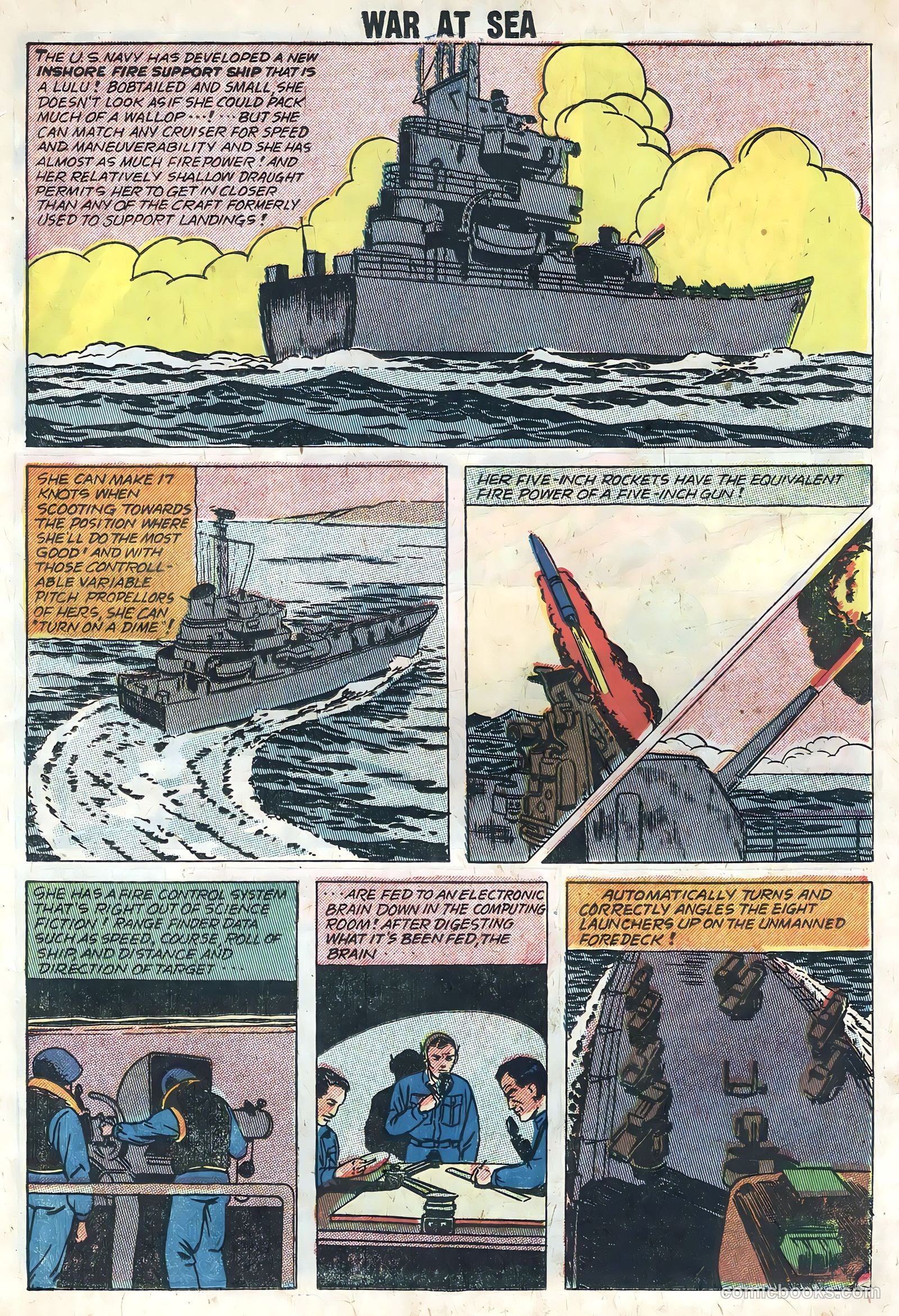 War at Sea #26 (1958) — page 19 of 36