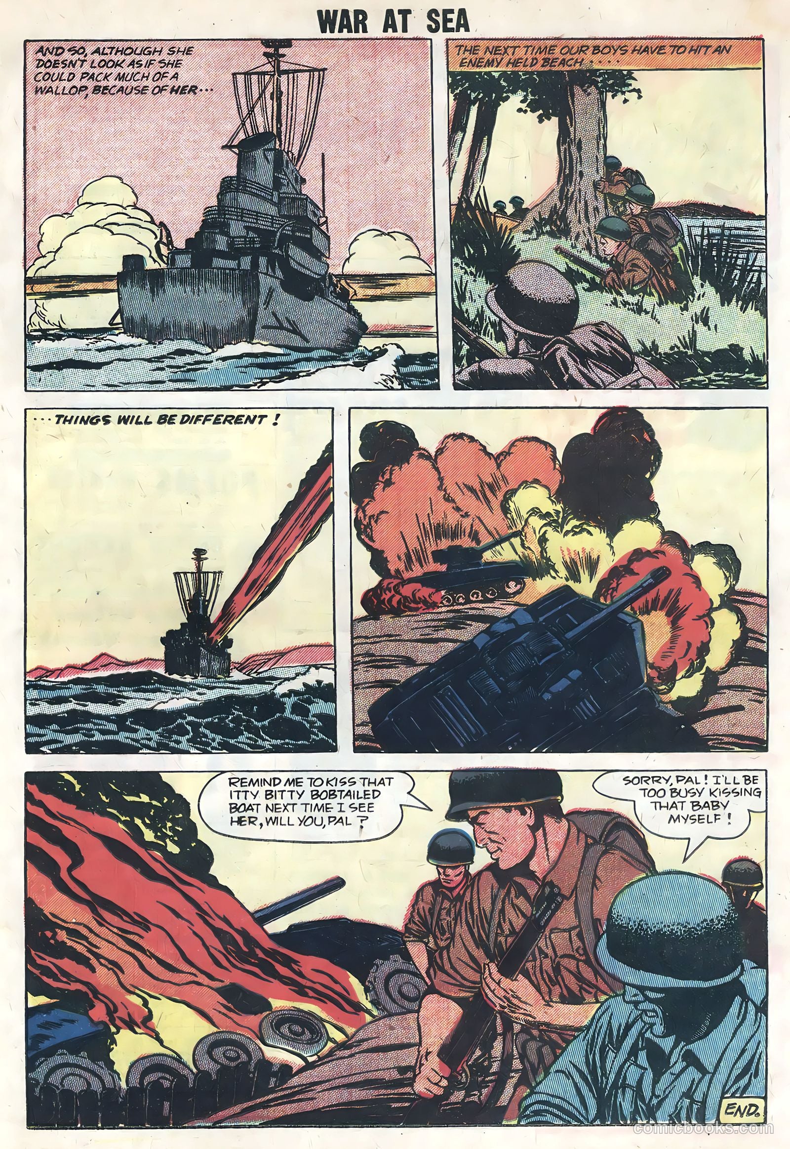 War at Sea #26 (1958) — page 21 of 36